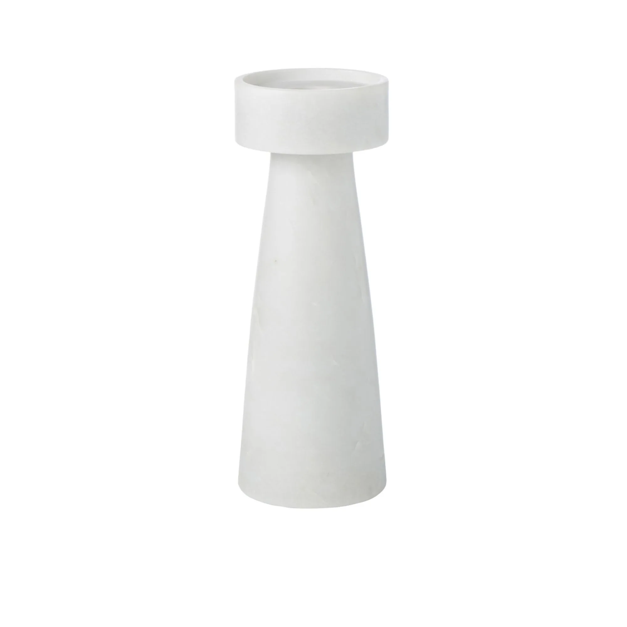 Amalfi Blythe Candle Holder 20cm White Image 1