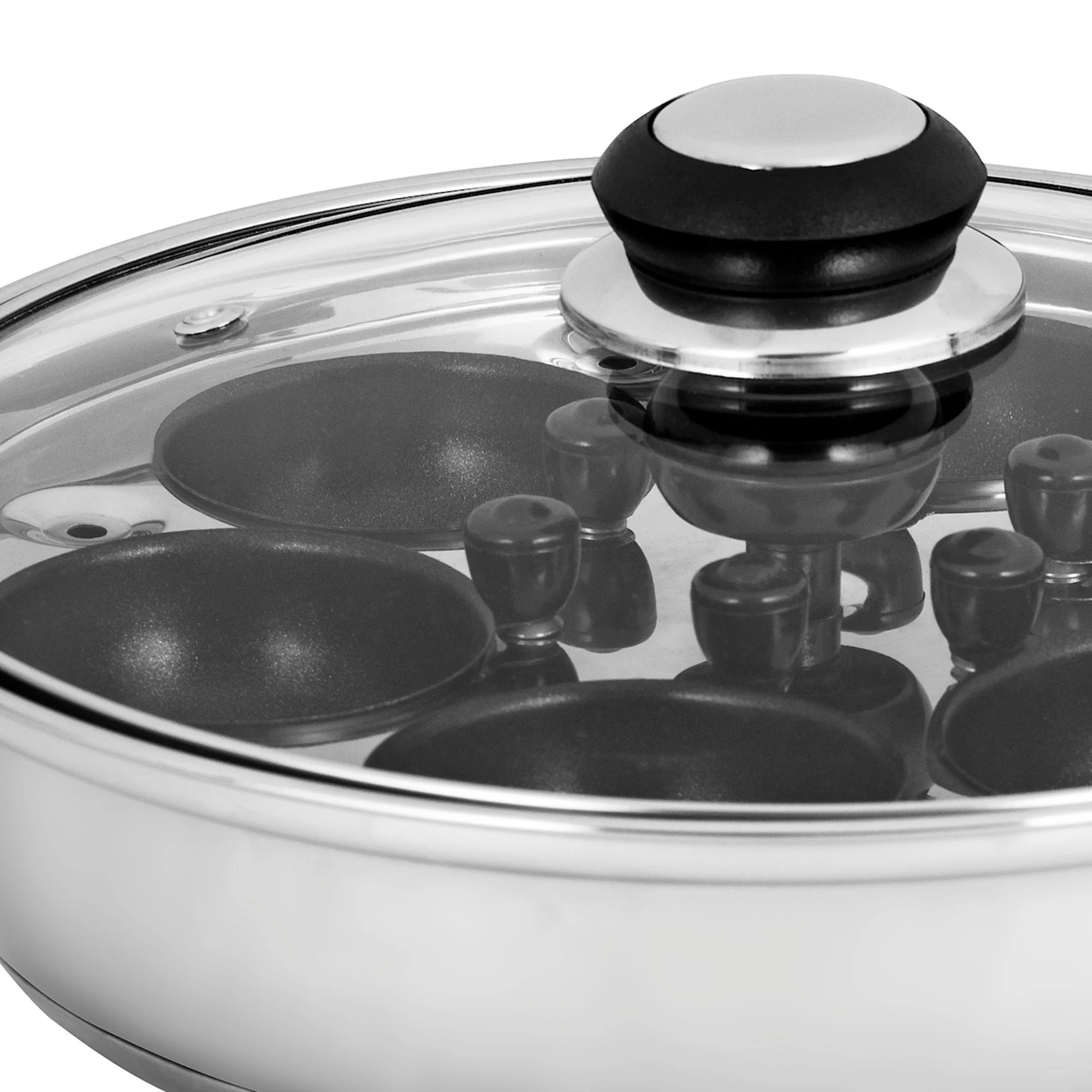 Avanti 6 Cup Egg Poacher Pan 24cm Image 2