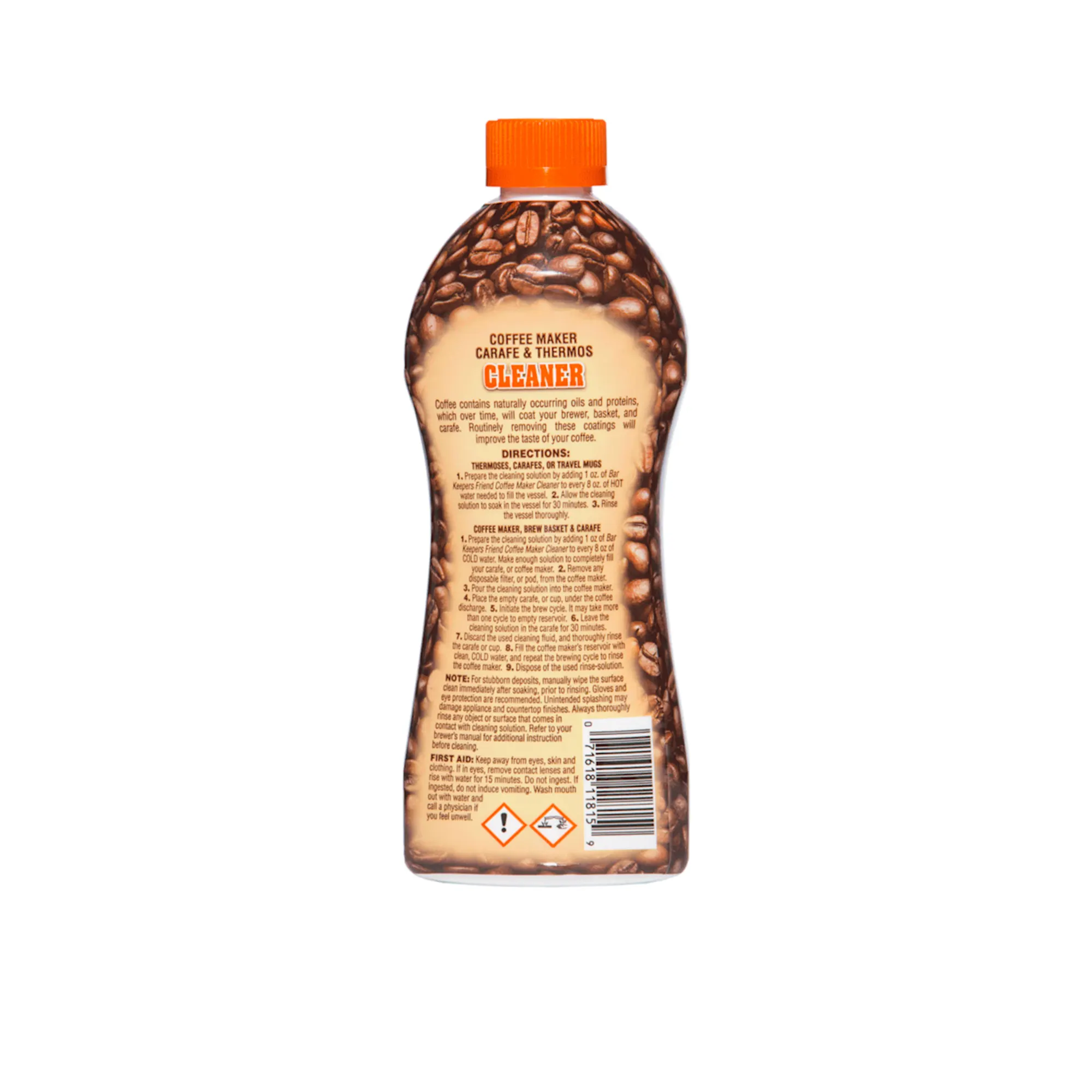 Bar Keepers Friend Coffee Maker Cleaner 355ml Image 3