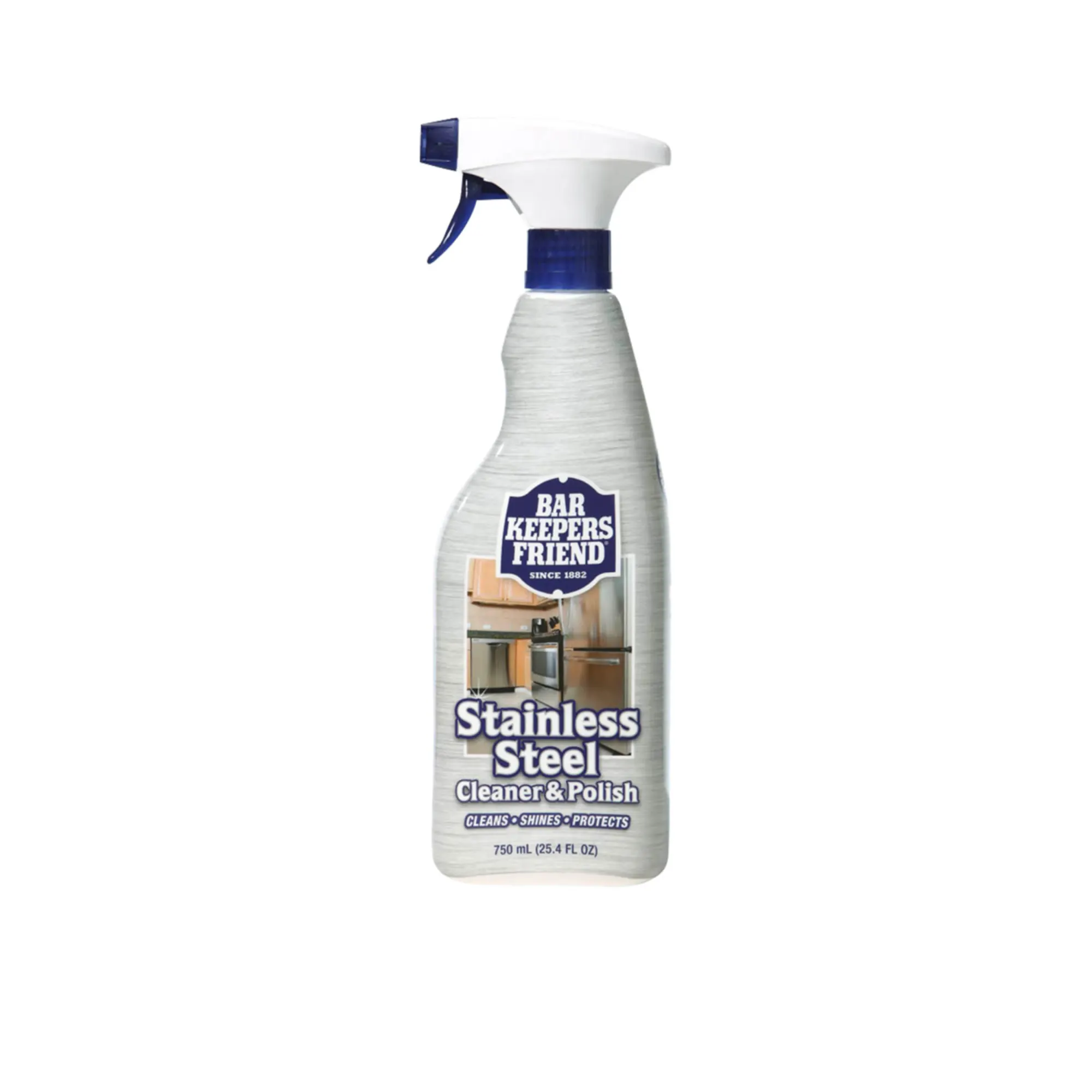 Bar Keepers Friend Stainless Steel Cleaner & Polish Spray 750ml Image 1