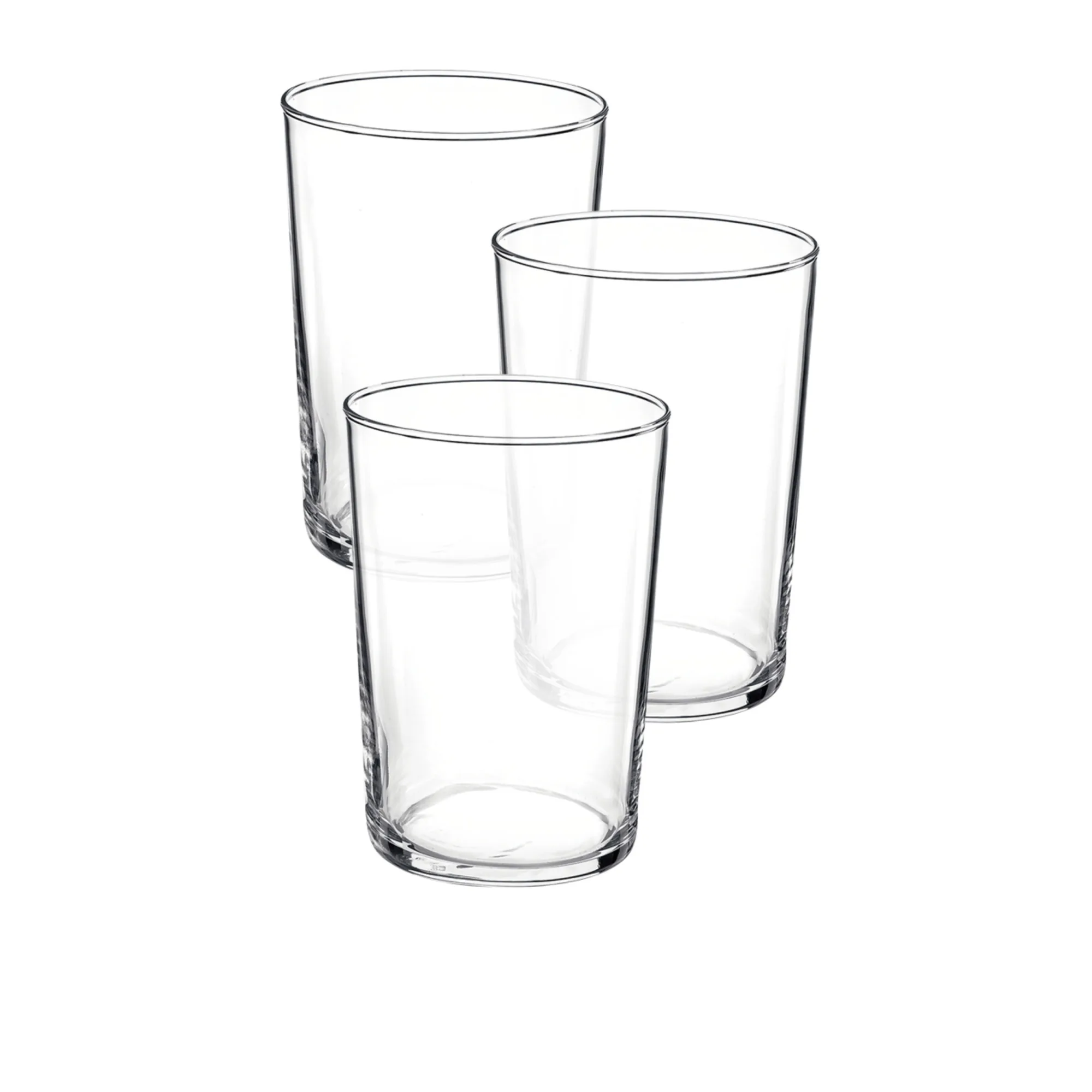 Bormioli Rocco Bodega Maxi Glass Tumbler 505ml Set of 3 Image 1