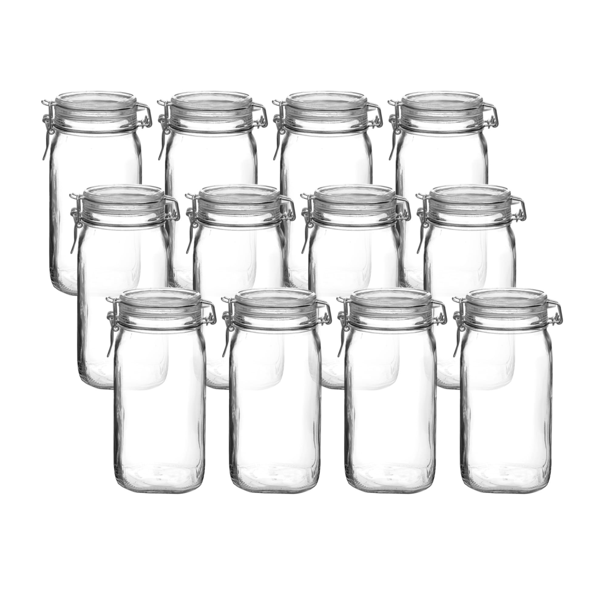 Bormioli Rocco Fido Jar Herm 1.5L Set of 12 Image 1