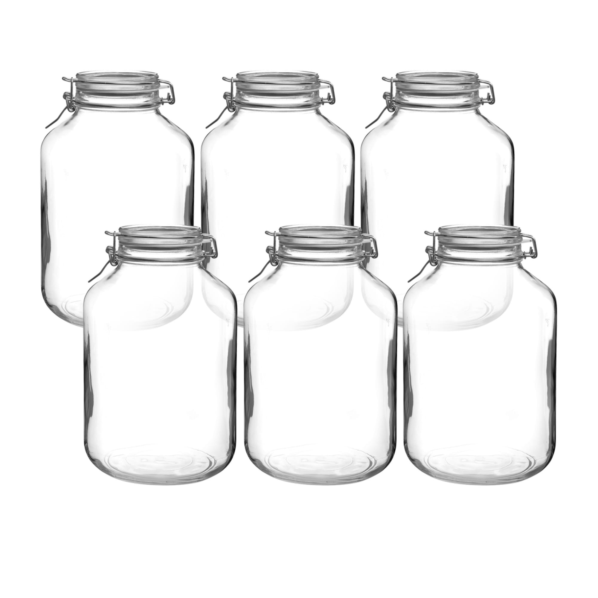 Bormioli Rocco Fido Jar Herm 5L Set of 6 Image 1