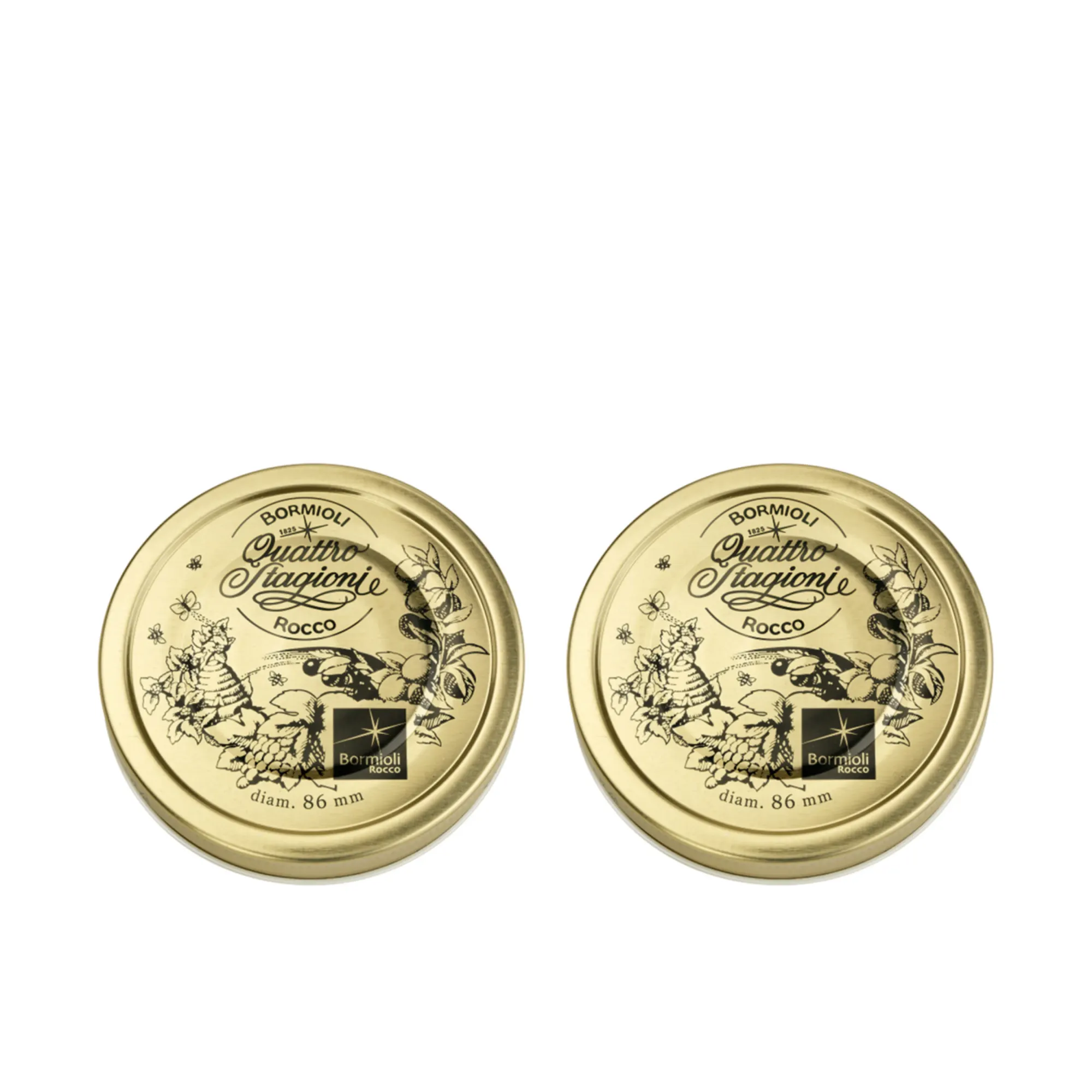 Bormioli Rocco Quattro Stagioni Cap D86 2pk Image 1
