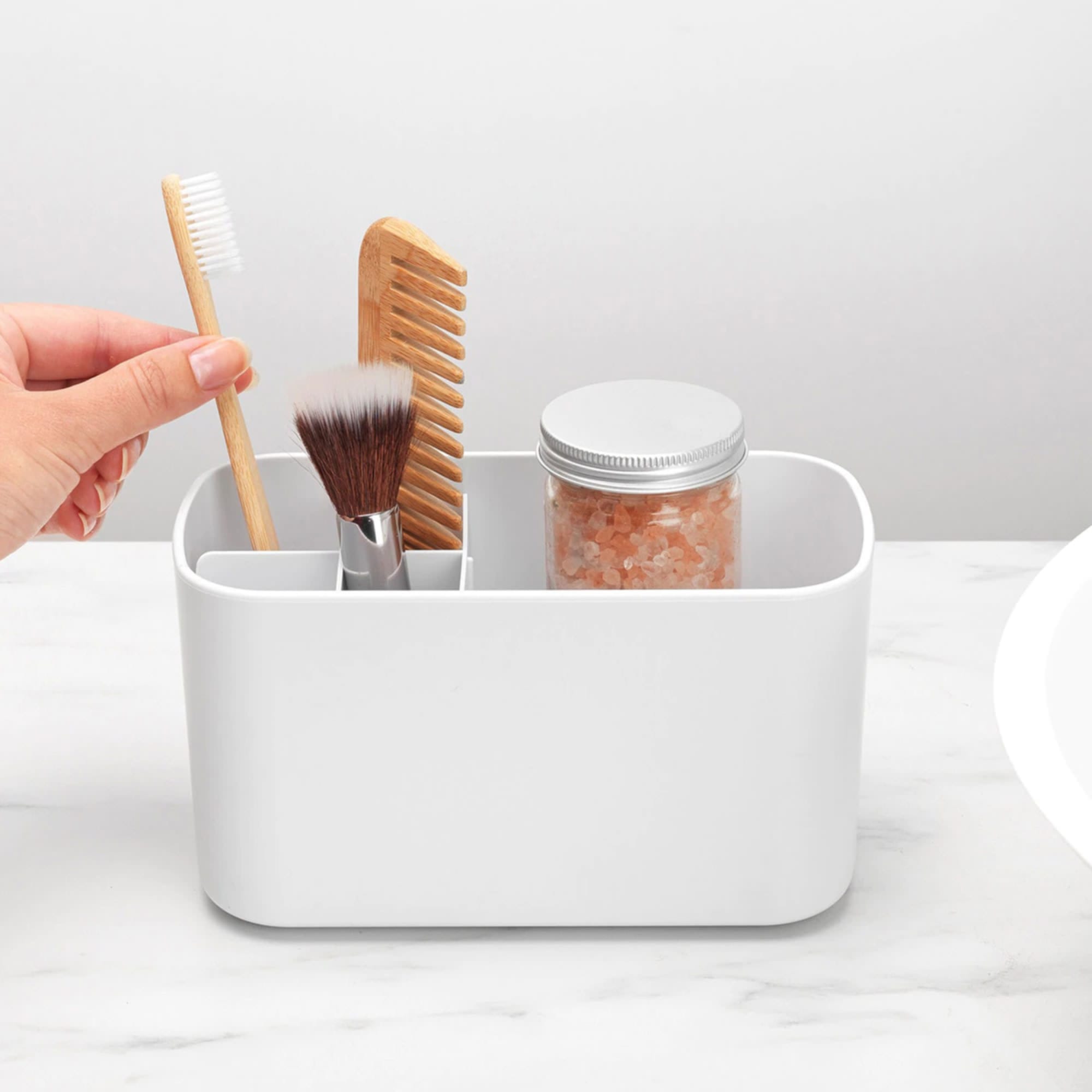 Brabantia Bathroom Caddy White Image 2