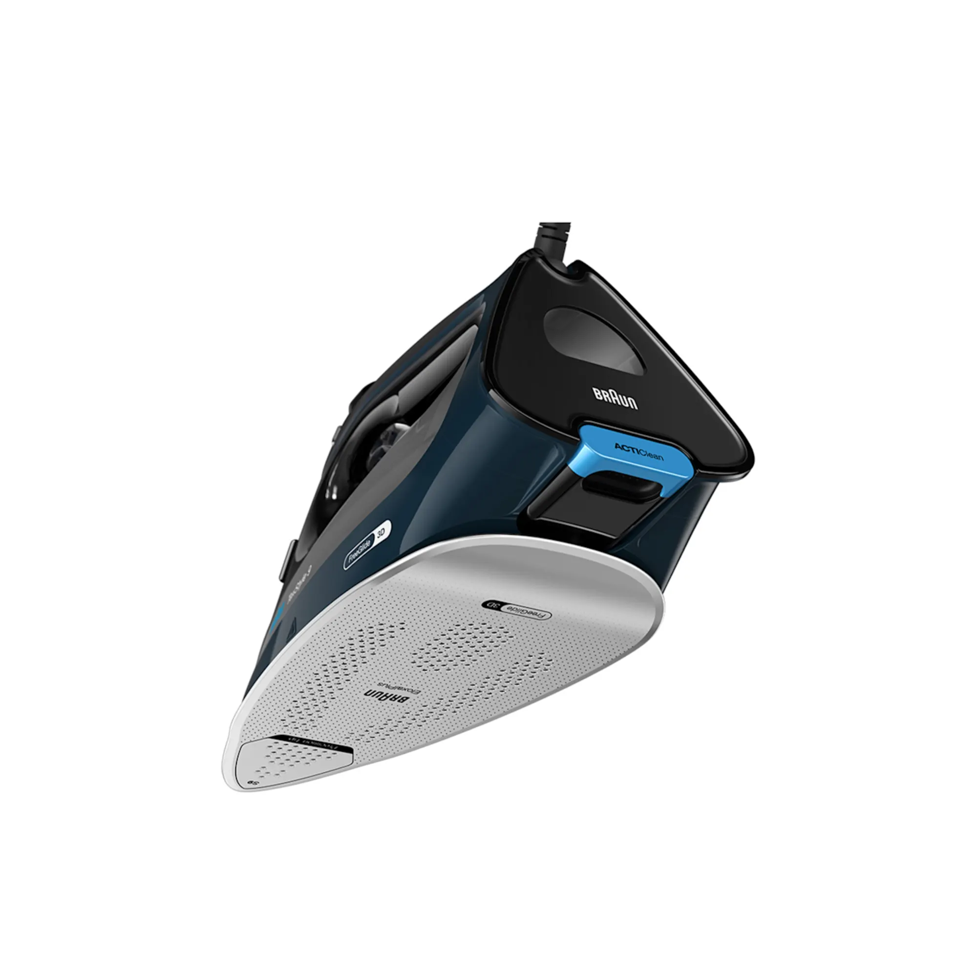 Braun TexStyle 9 SI9684DB Steam Iron Black Blue Image 3