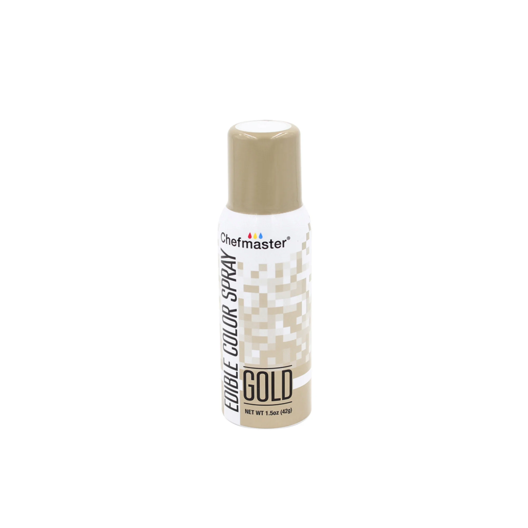 Chefmaster Edible Food Spray Gold 42g Image 1