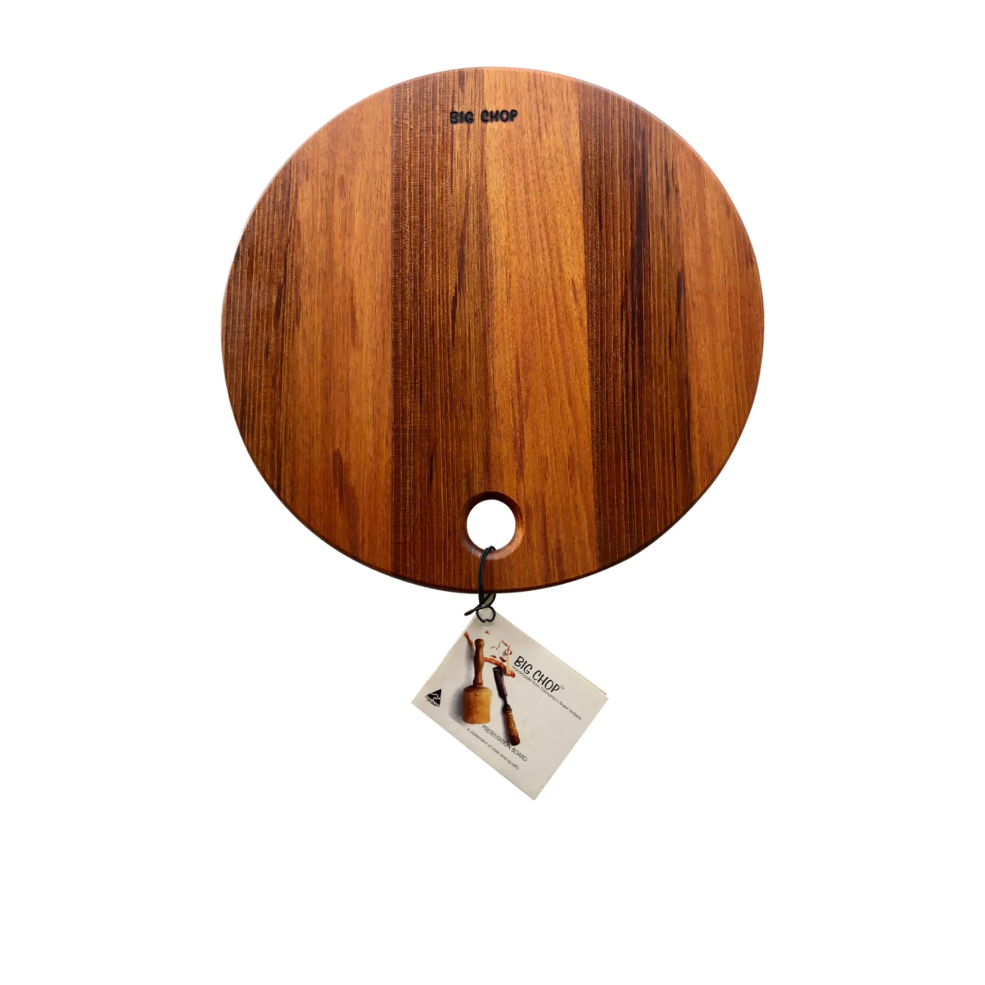 Big Chop Round Cheese and Presentation Board 39x2cm Image 1