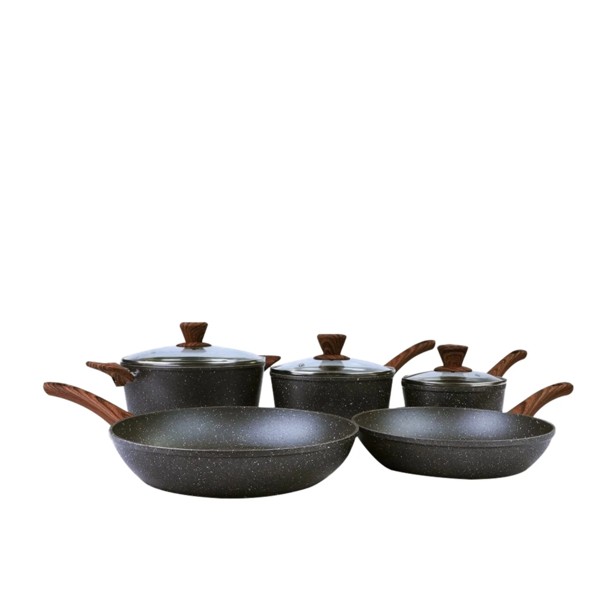 Clevinger 5pc Non Stick Cookware Set Image 1