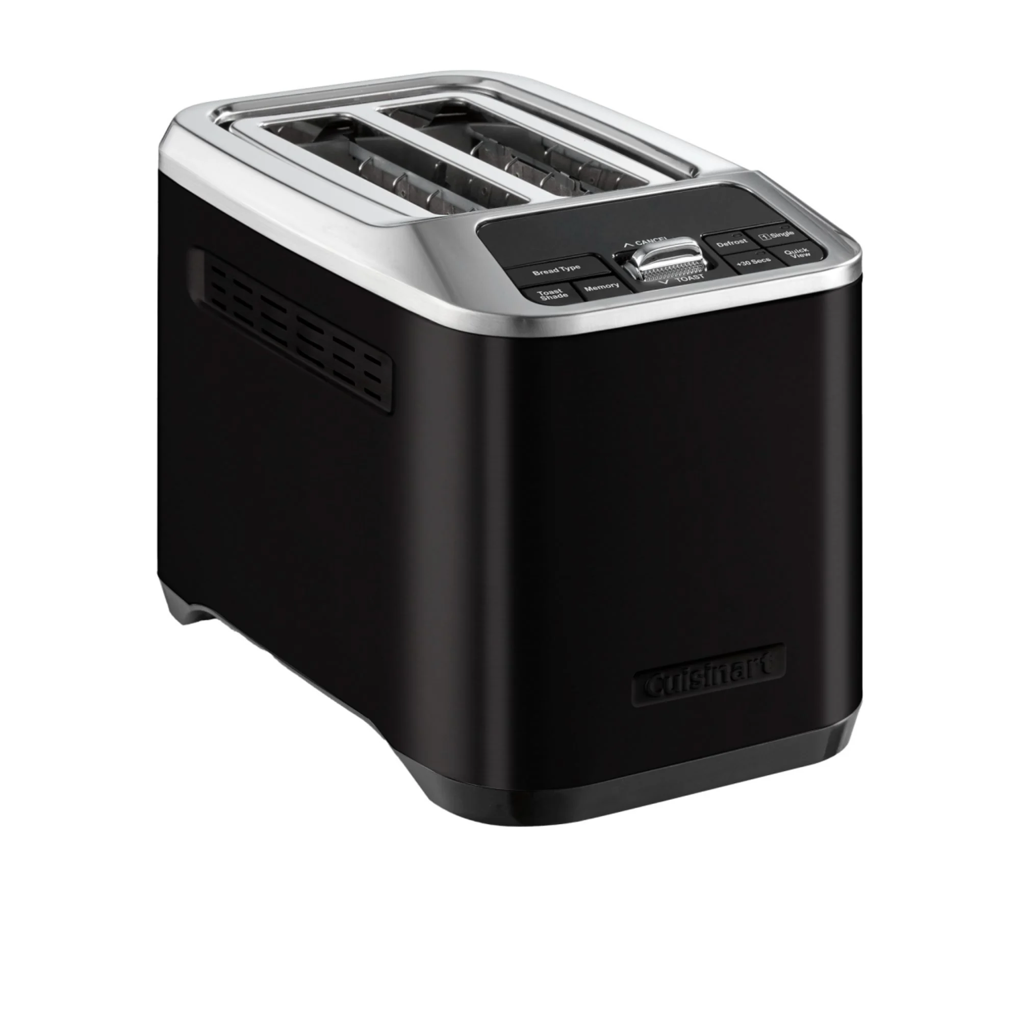 Cuisinart Digital 2 Slice Toaster Matte Black Image 1