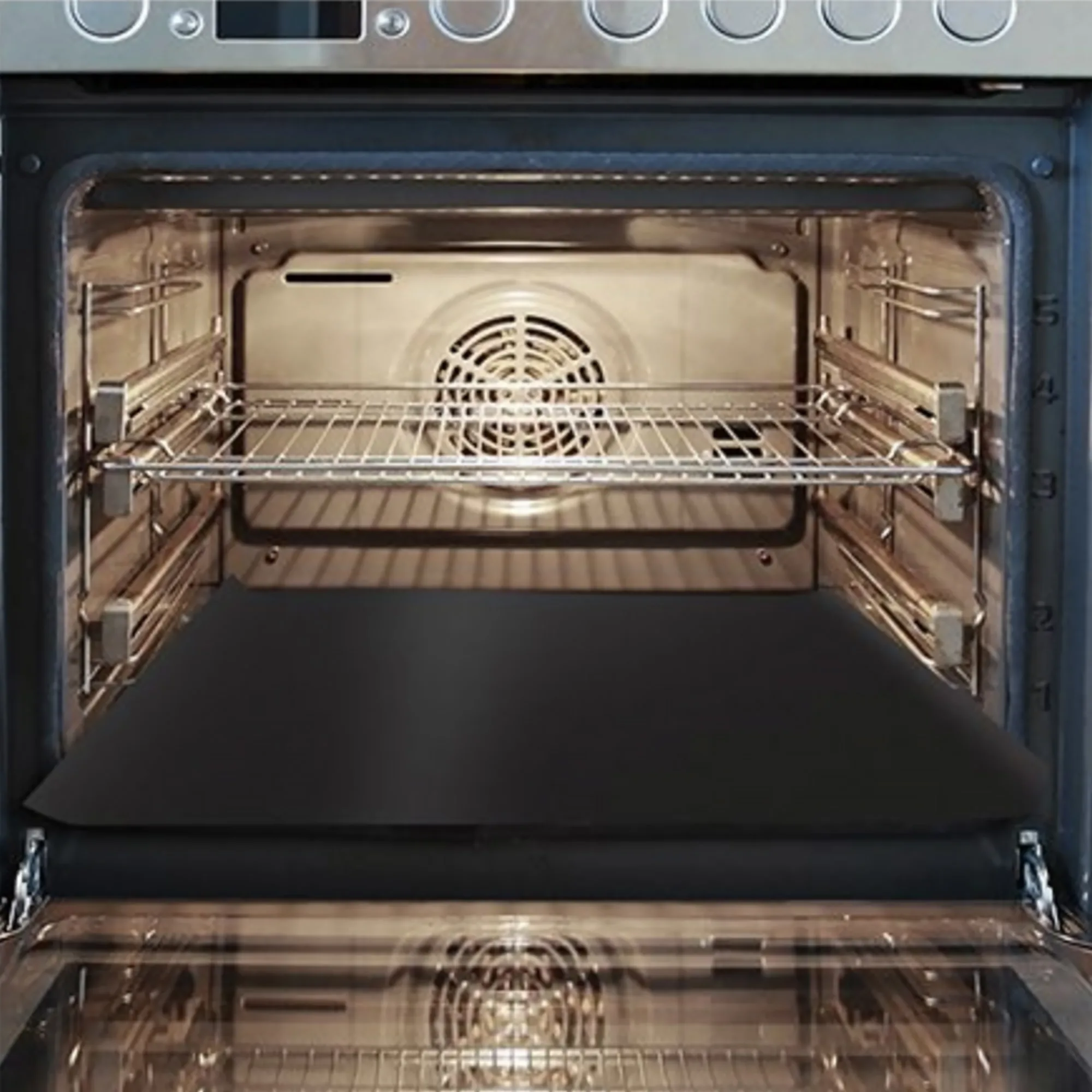 Toastabags Non Stick Reusable Oven Liner 40x50cm Black Image 2