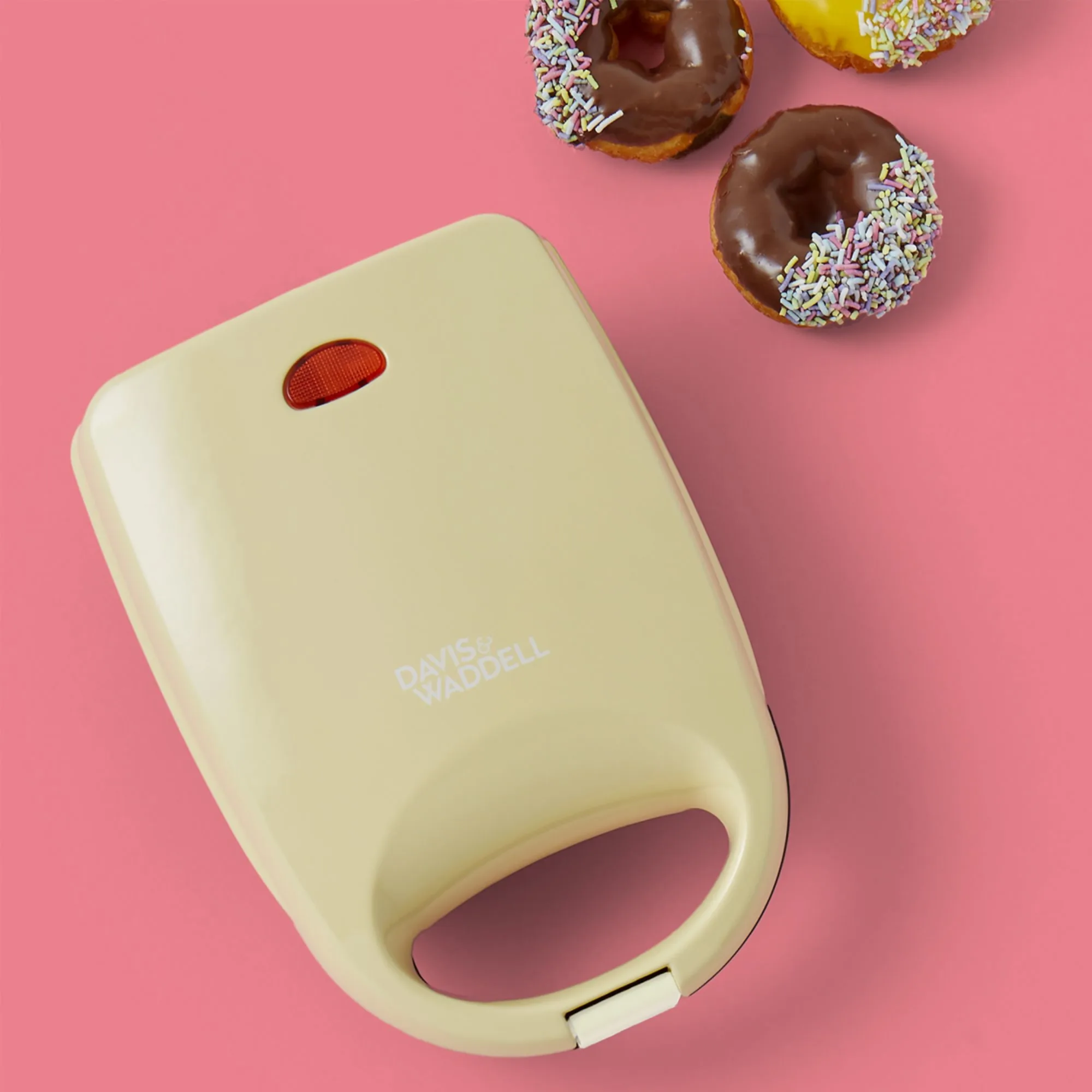Davis & Waddell Electric Mini Donut Maker Cream Image 2