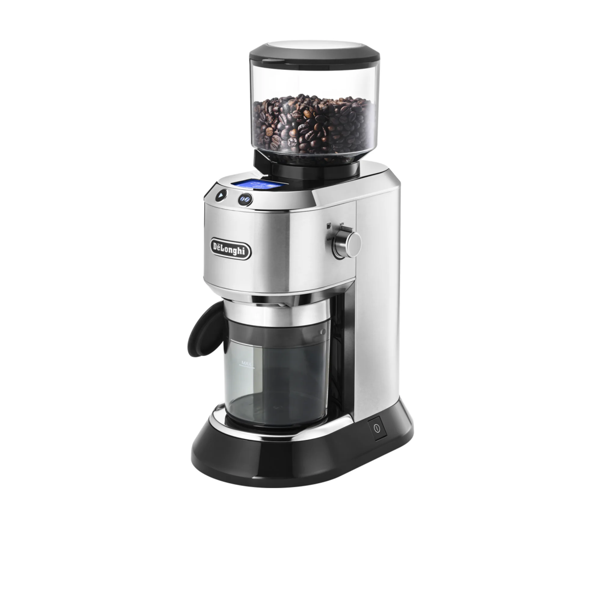 DeLonghi KG521M Electric Conical Burr Grinder Metal Image 1