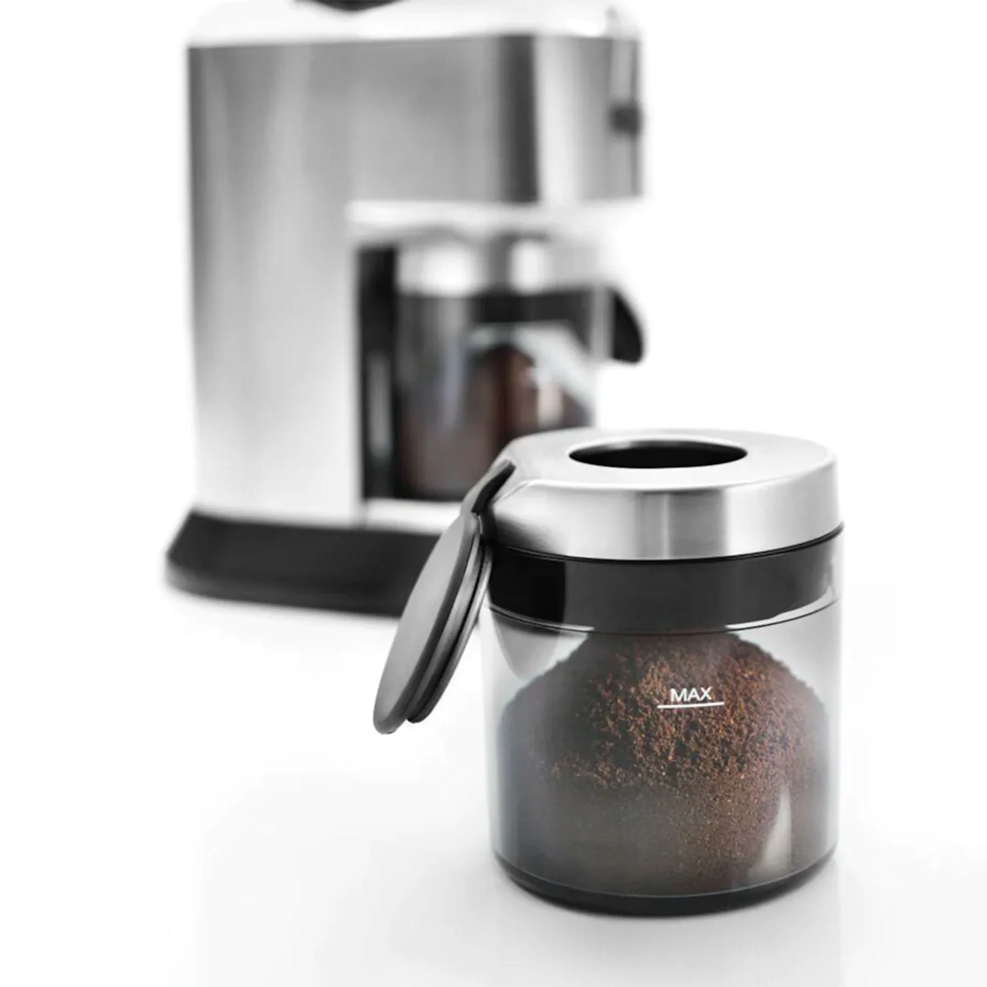 DeLonghi KG521M Electric Conical Burr Grinder Metal Image 3