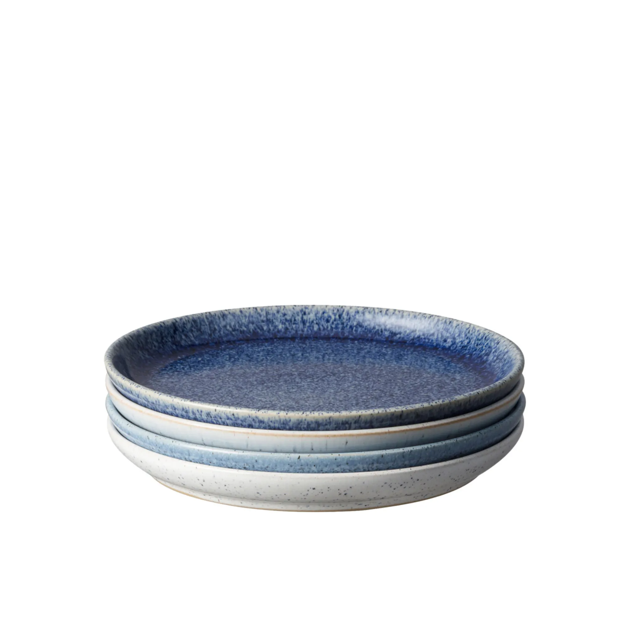 Denby Studio Blue Coupe Dinner Plate 21cm Set of 4 Image 1