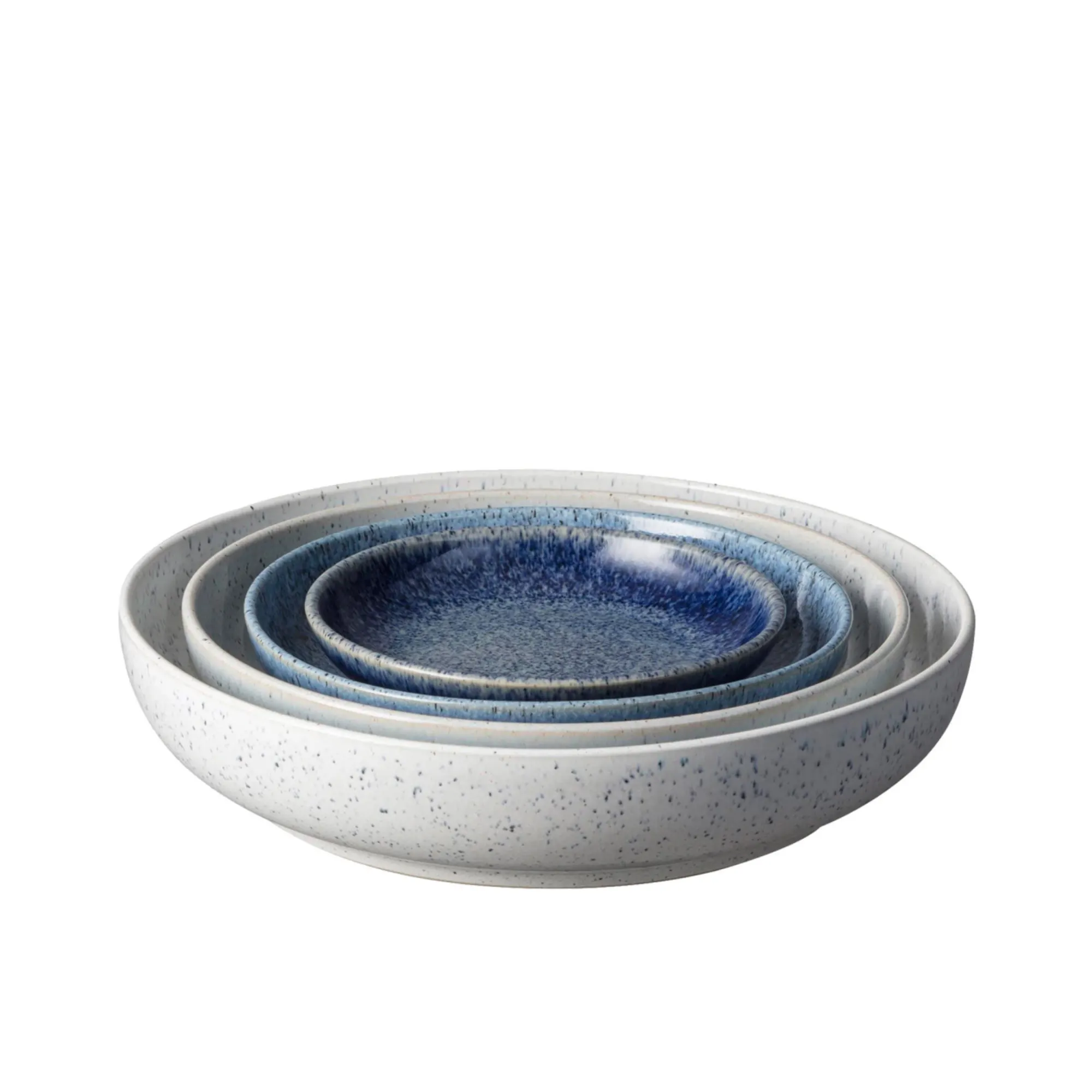 Denby Studio Blue Nesting Bowl Set 4pc Image 1