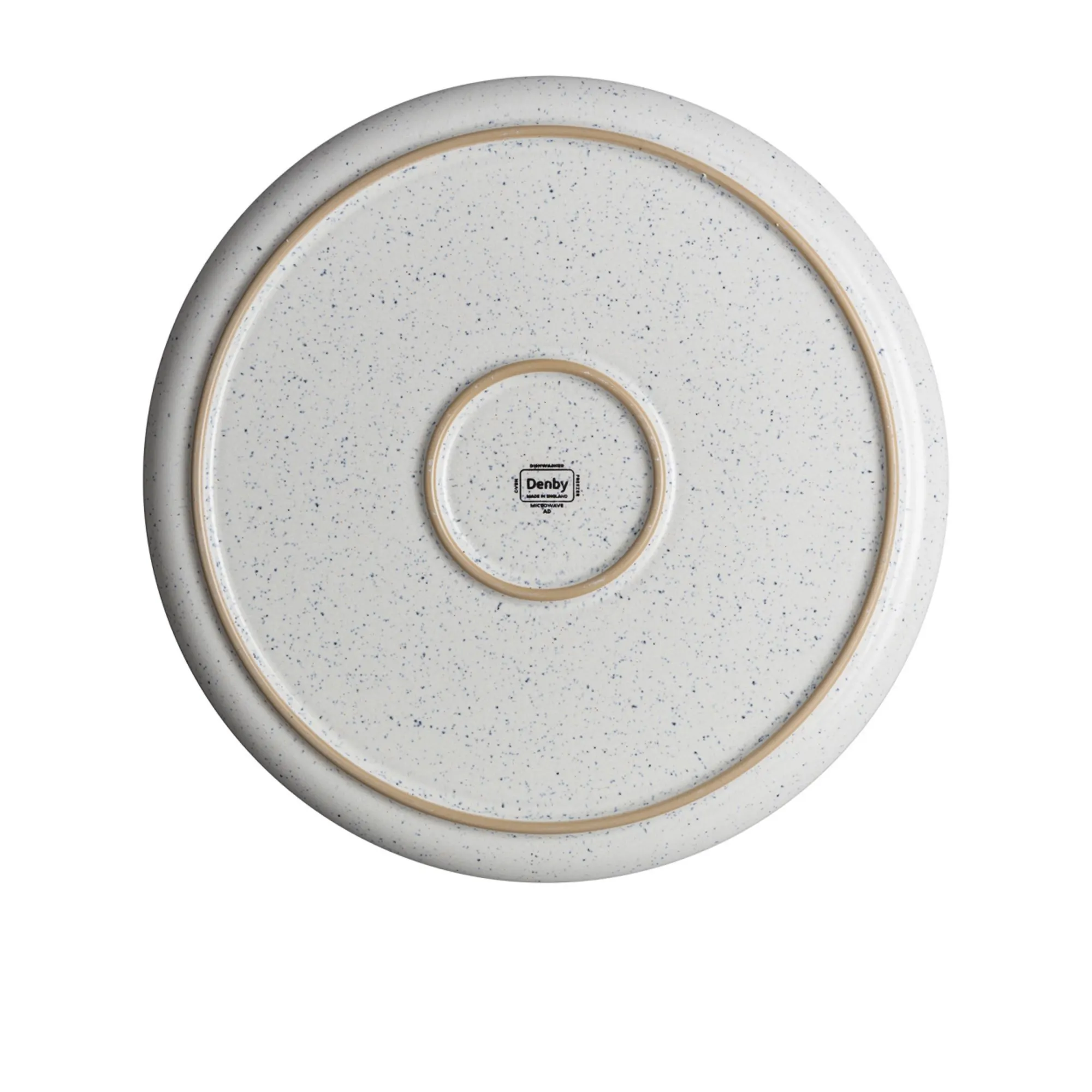 Denby Studio Blue Round Platter 31cm Chalk Image 3