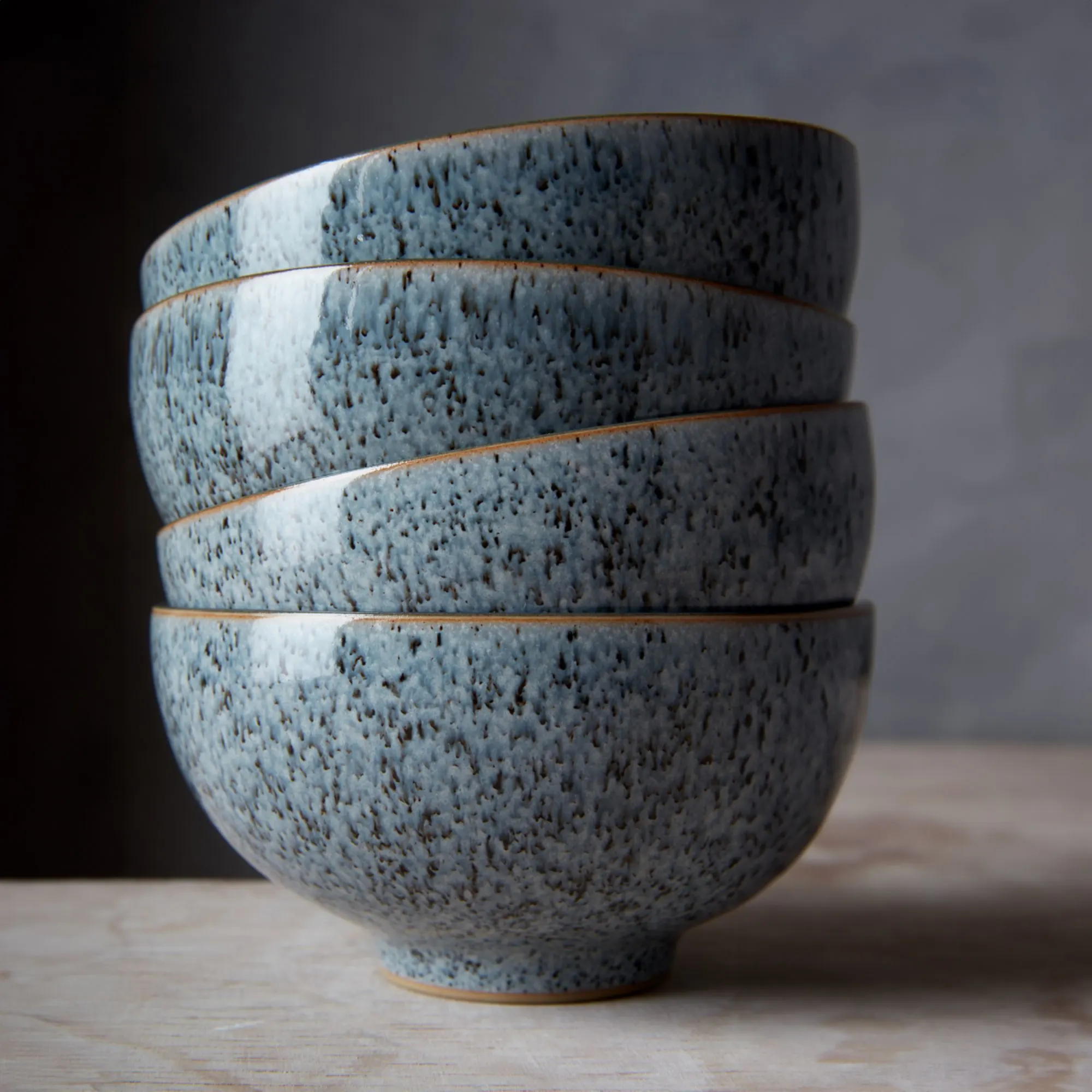 Denby Studio Grey Rice Bowl 13cm Set of 4 Image 2