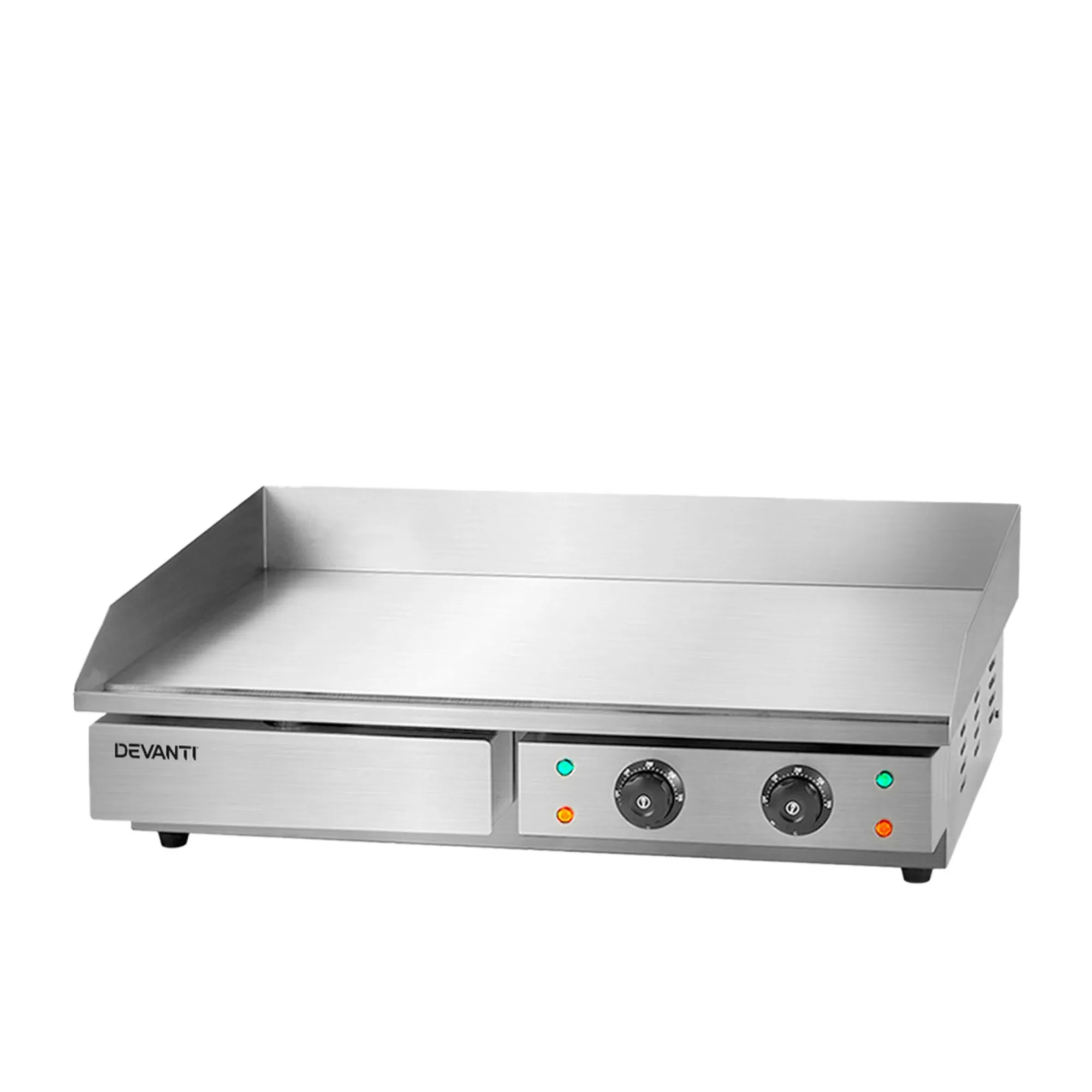 Devanti Commercial Electric Griddle BBQ Image 1