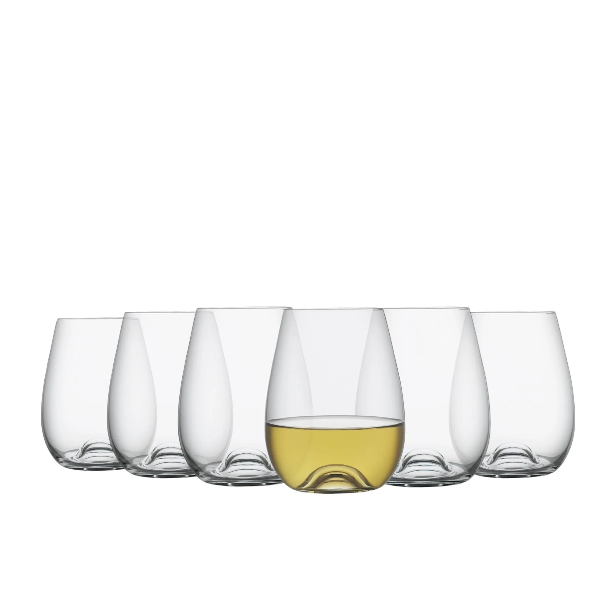 Ecology Classic Stemless Wine Glass 500ml Set of 6 Image 1