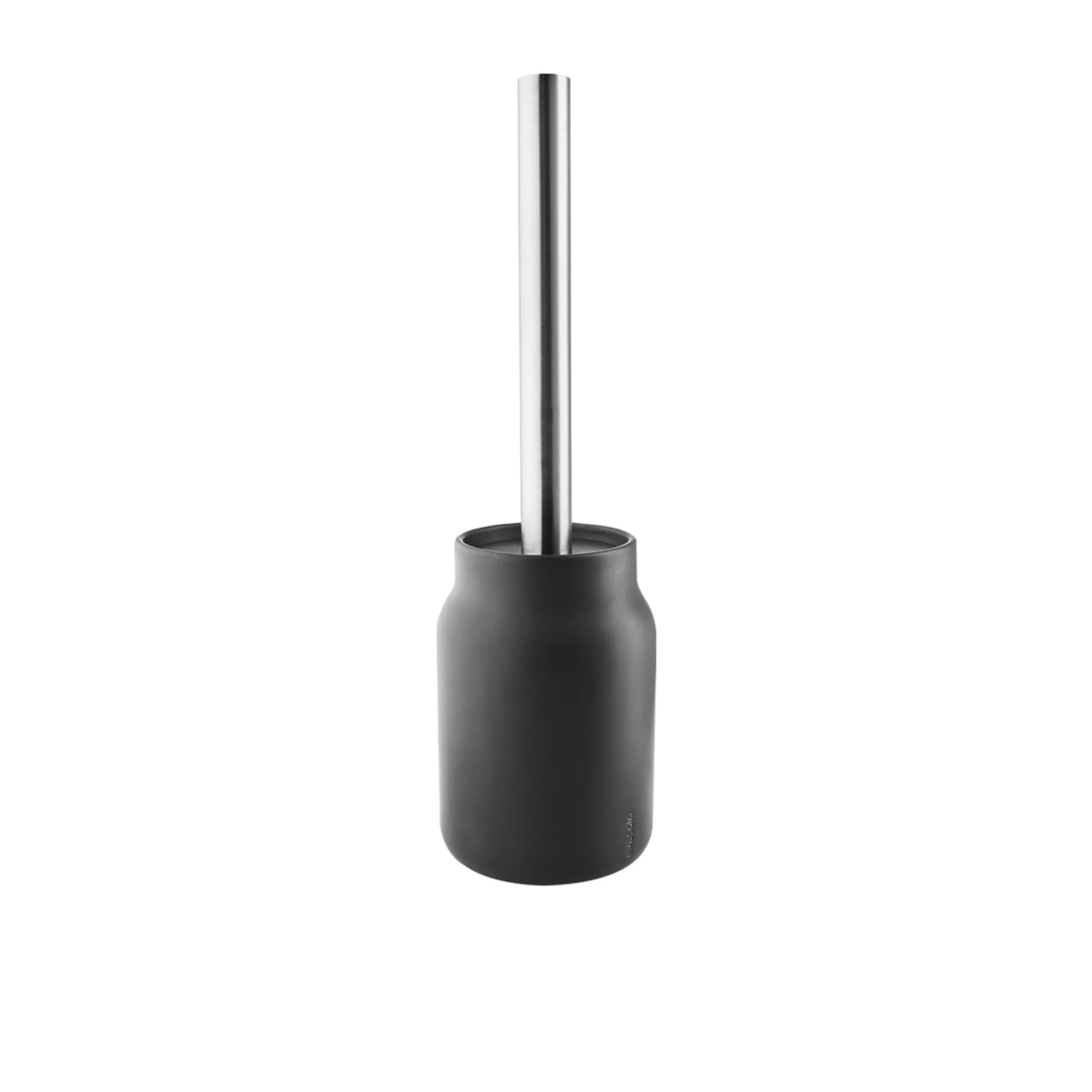 Eva Solo Toilet Brush with Ceramic Holder Matte Black Image 1
