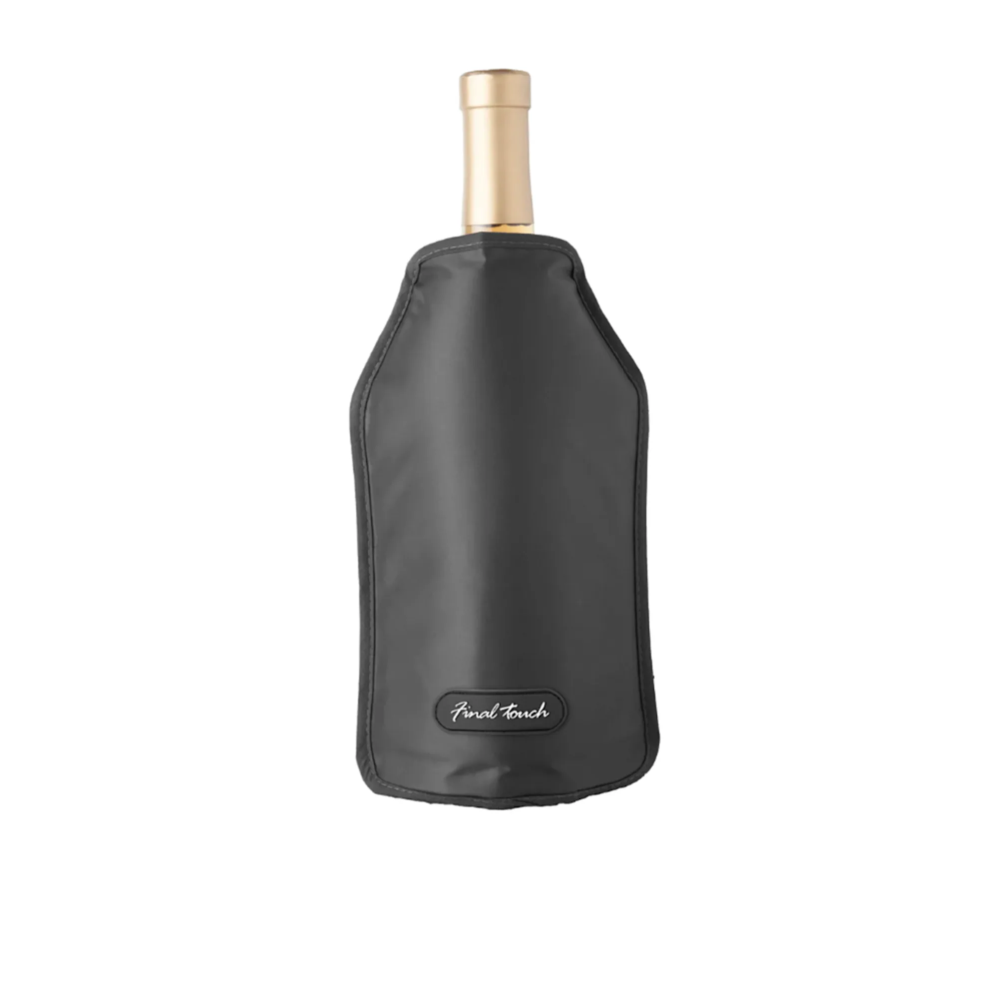 Final Touch Bottle Cooling Sleeve Black Image 1