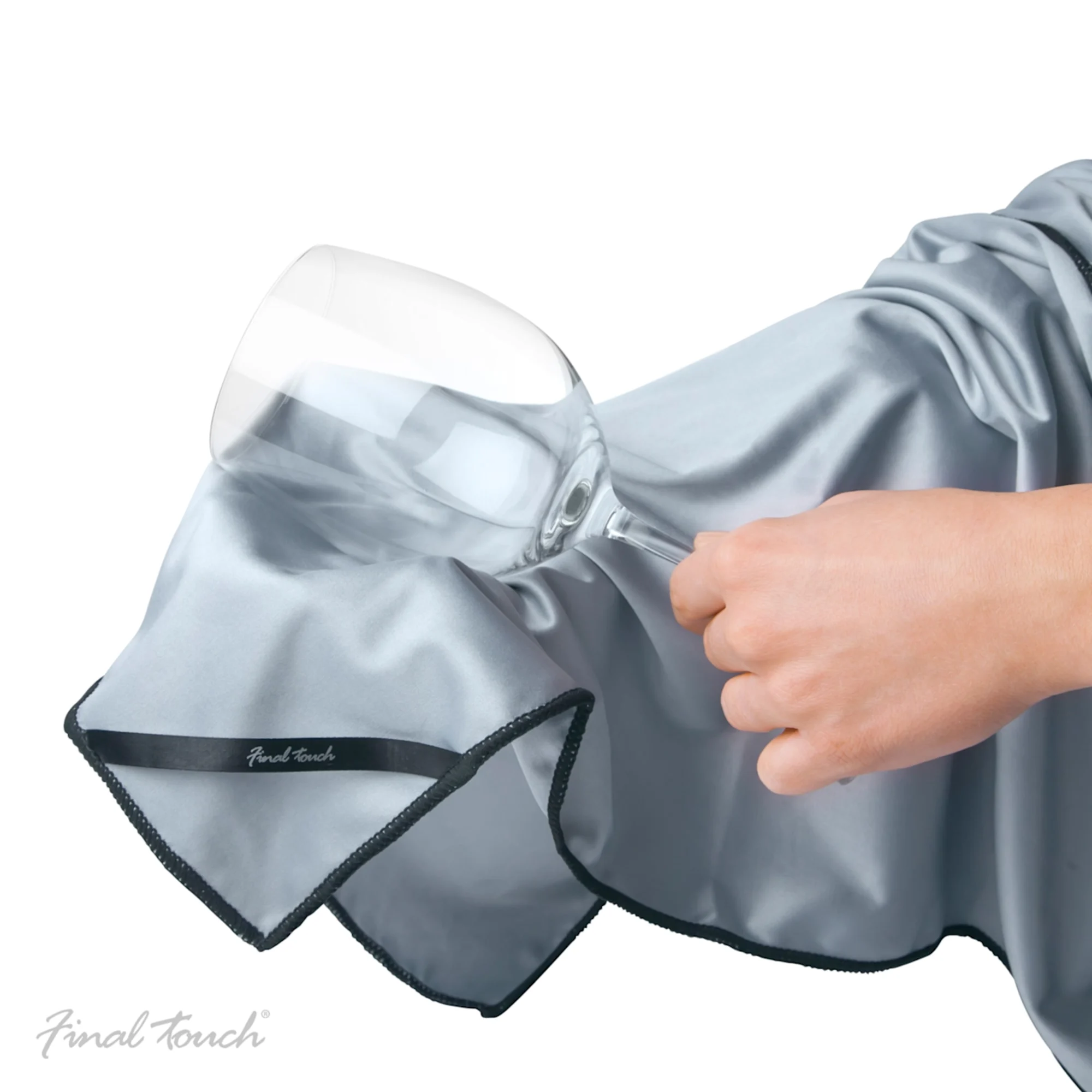 Final Touch Microfibre Glass Polishing Cloth Image 2