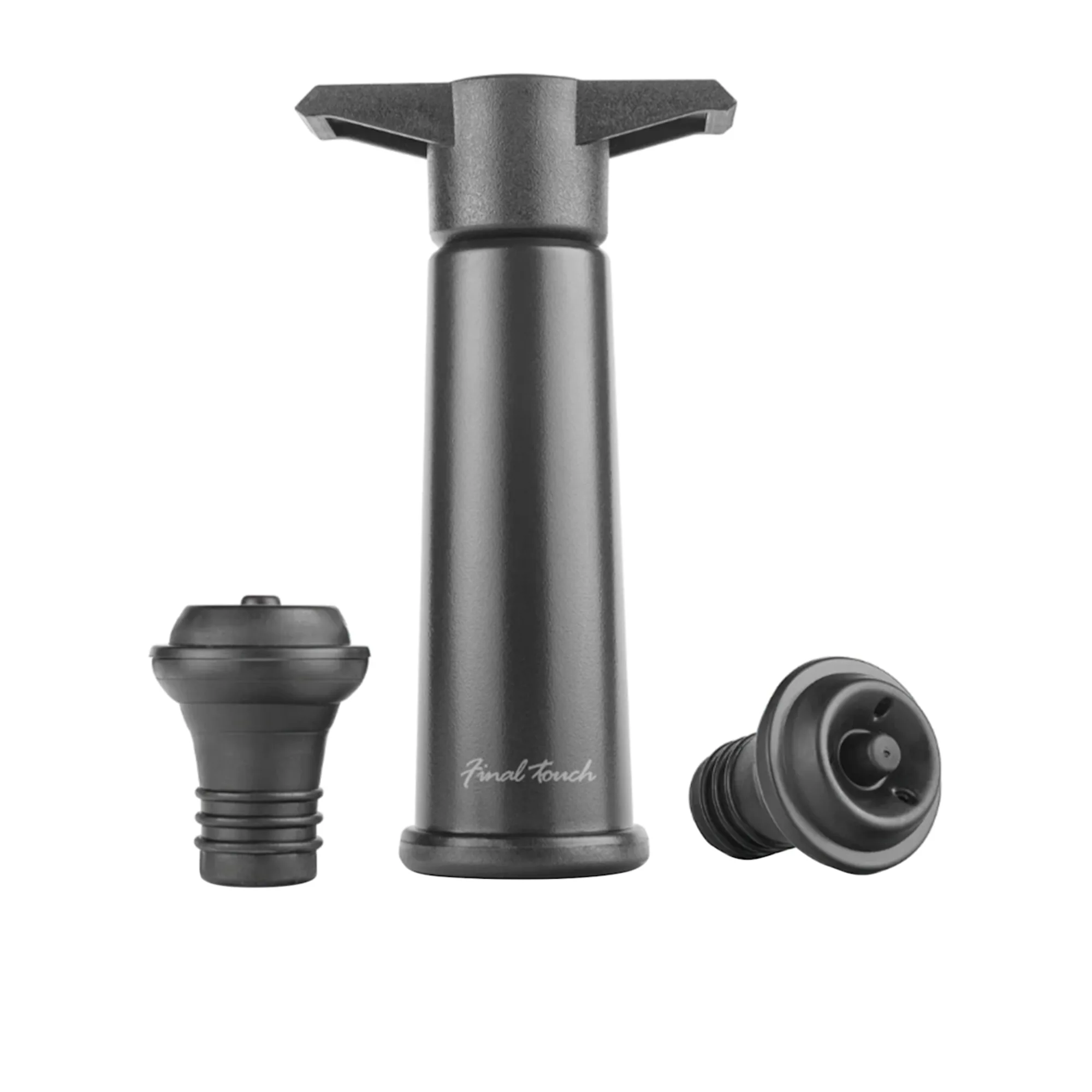Final Touch Wine Bottle Pump with Two Stopper Image 1