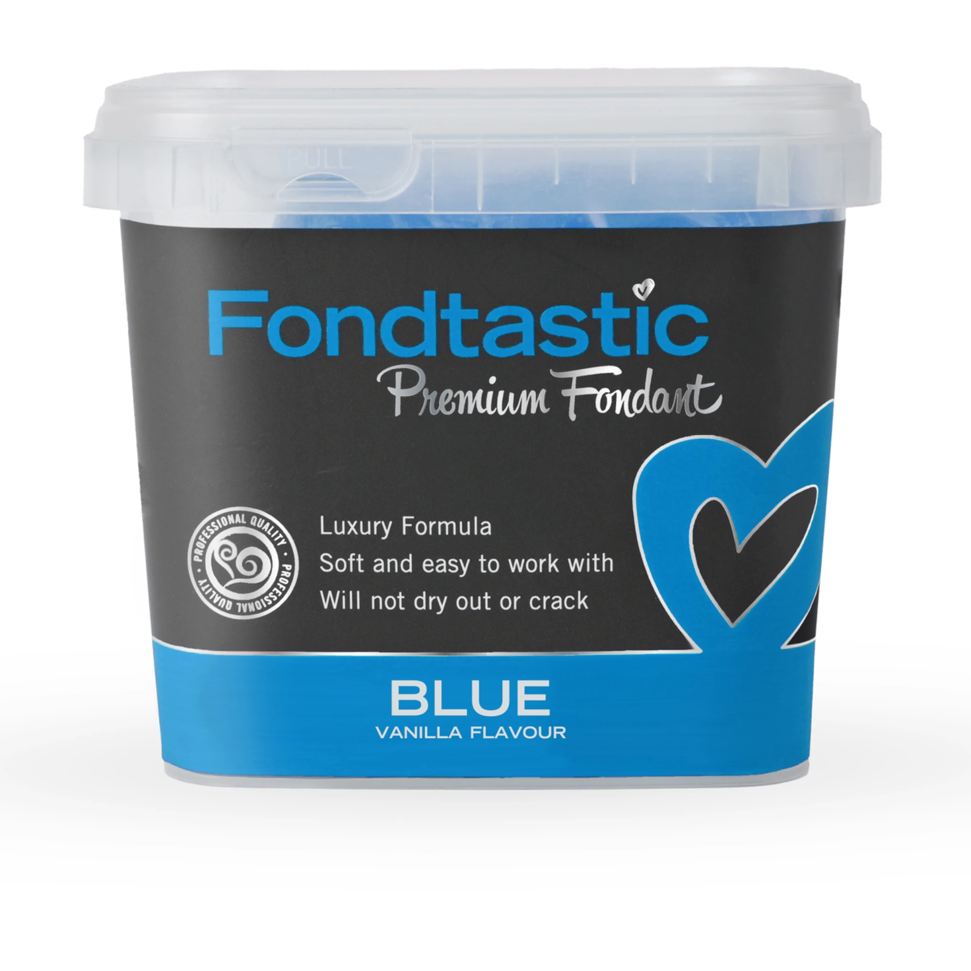 Fondtastic Premium Fondant Blue 1kg Image 1