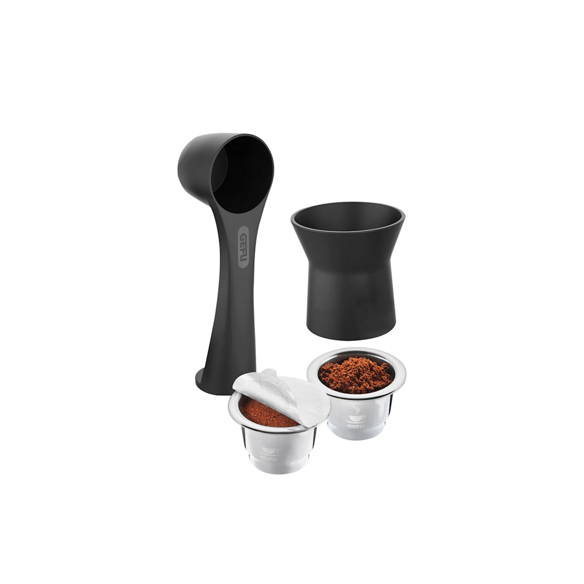 Gefu Conscio Reusable Coffee Capsule Set 8pc Image 2