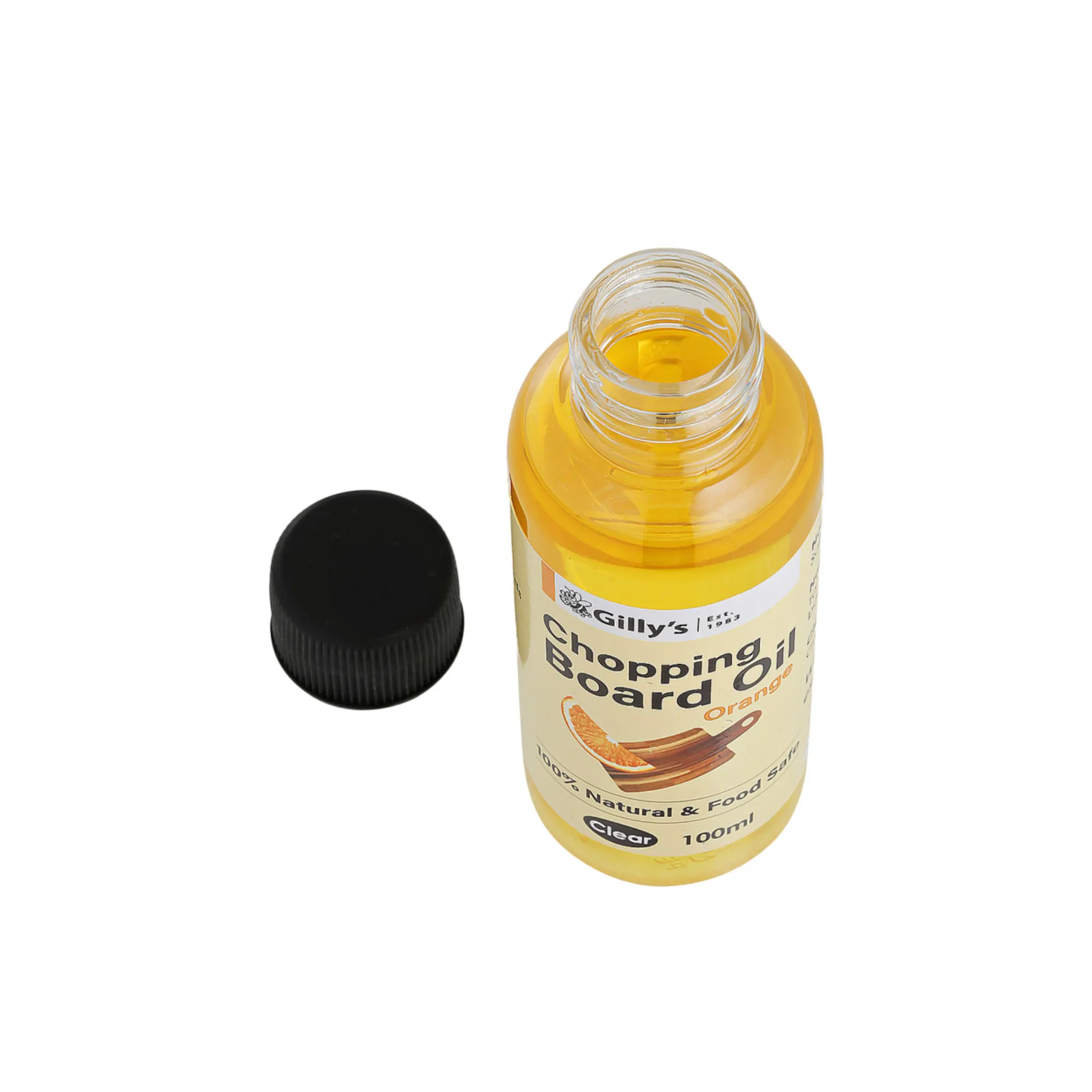 Gilly's Chopping Board Oil Orange 100ml Image 2