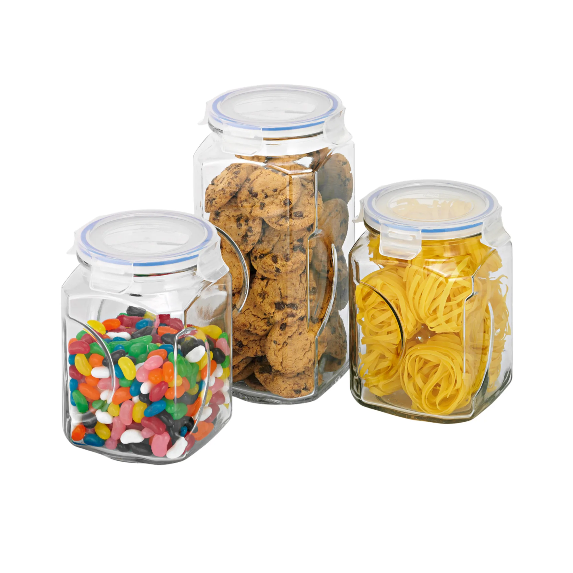 Glasslock Canister Set 3pc Image 1