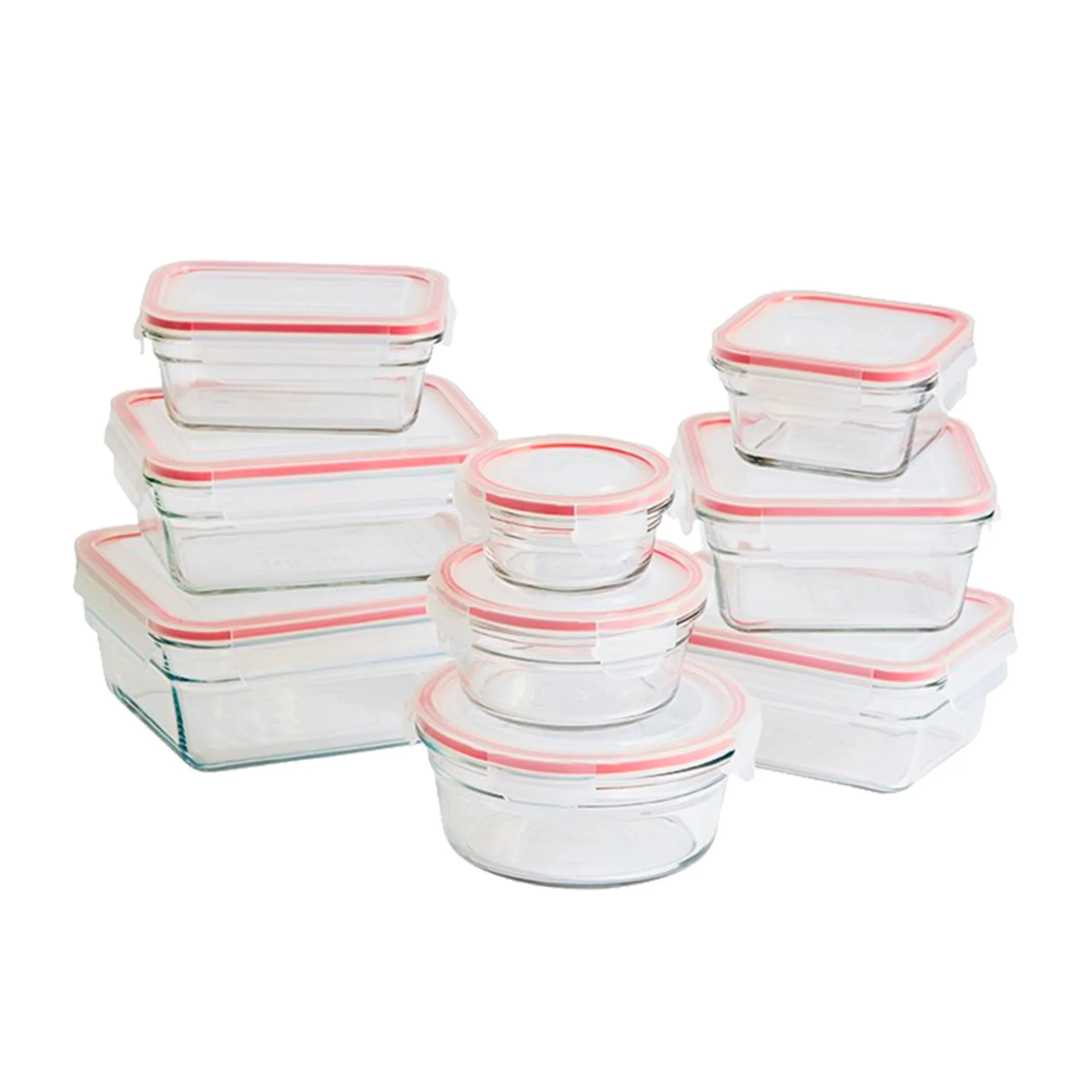 Glasslock Oven Safe Container Set 9pc Image 1