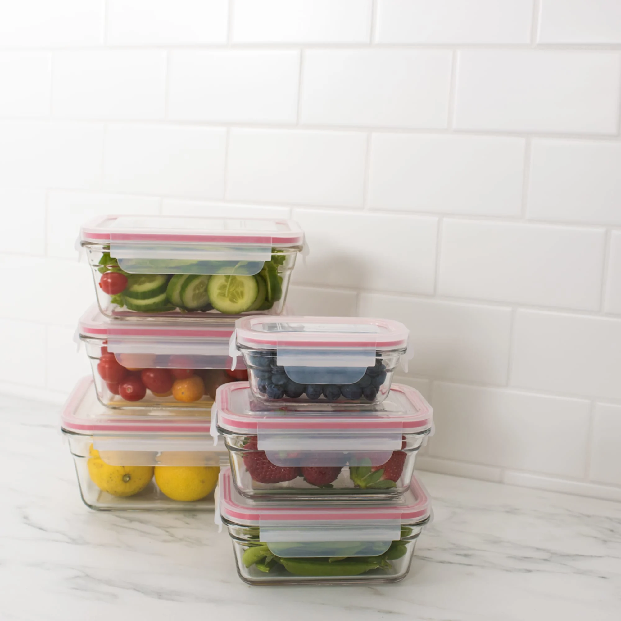 Glasslock Oven Safe Rectangular Container 970ml Image 3