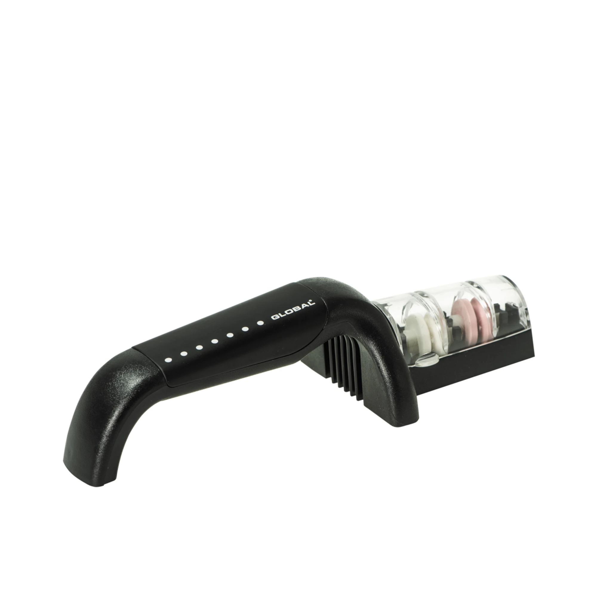 Global 2 Stage Ceramic Water Sharpener Black Image 1