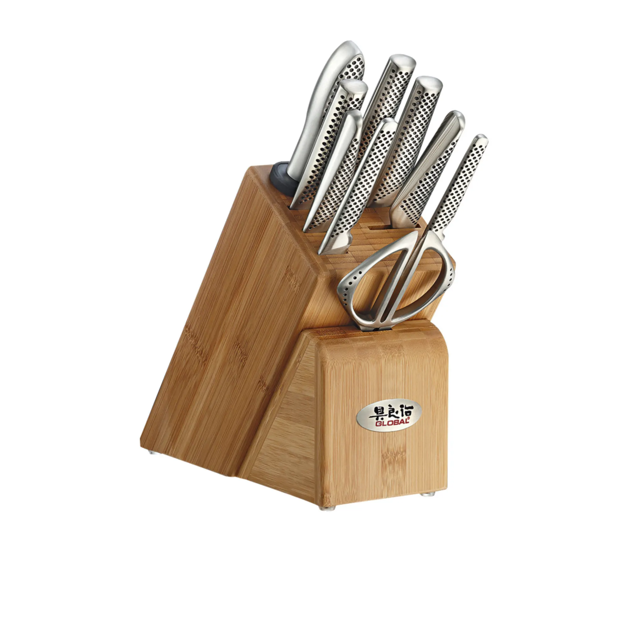 Global Takashi 10pc Knife Block Set Image 1