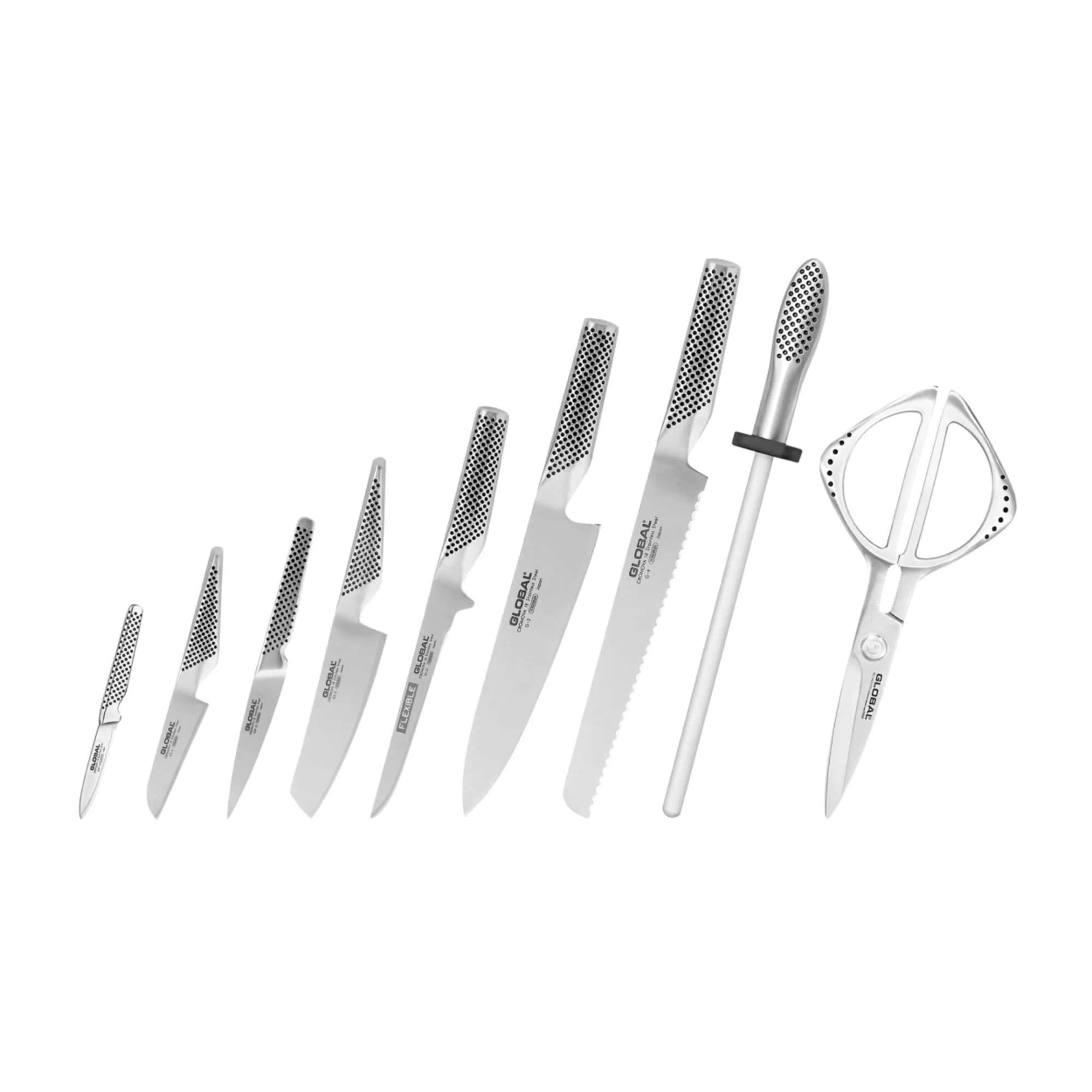 Global Takashi 10pc Knife Block Set Image 2