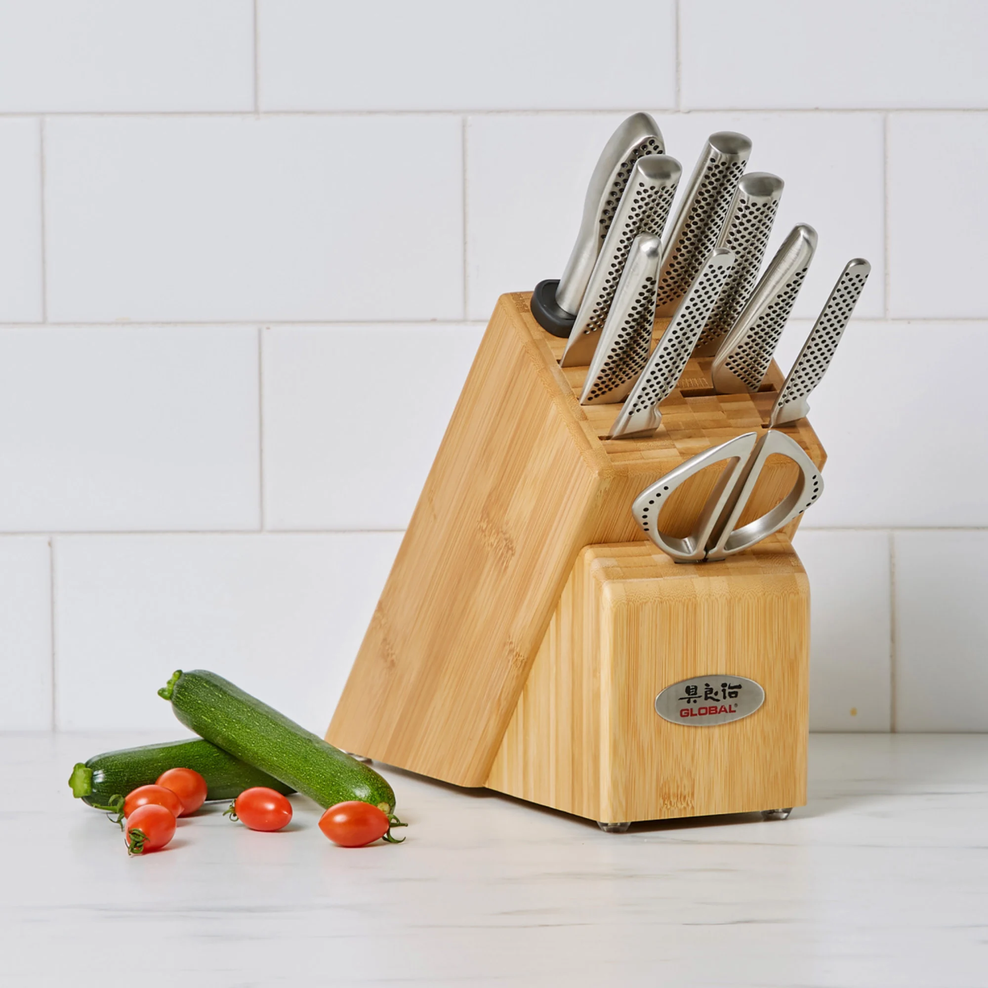 Global Takashi 10pc Knife Block Set Image 3