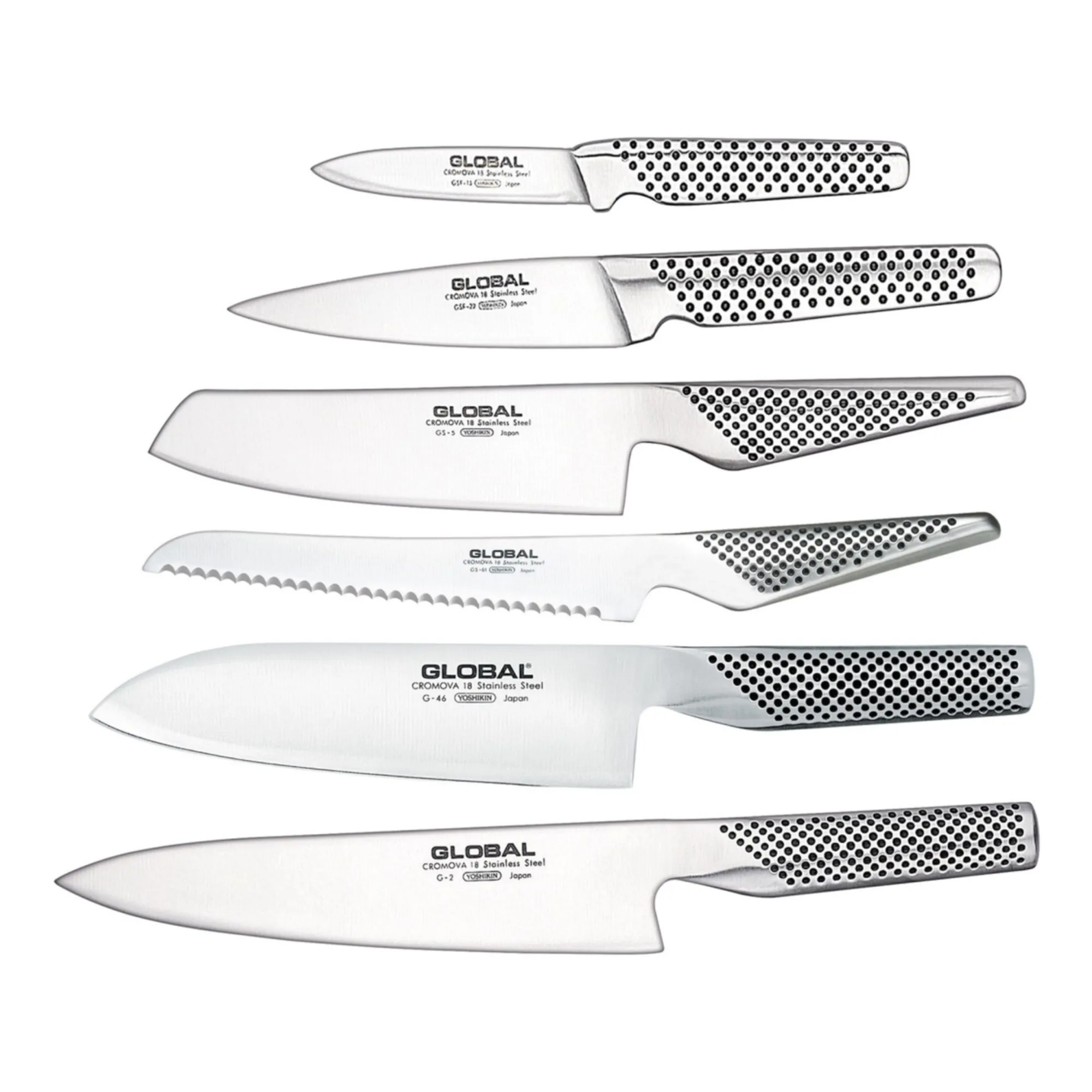 Global Zeitaku 7pc Knife Block Set Image 2