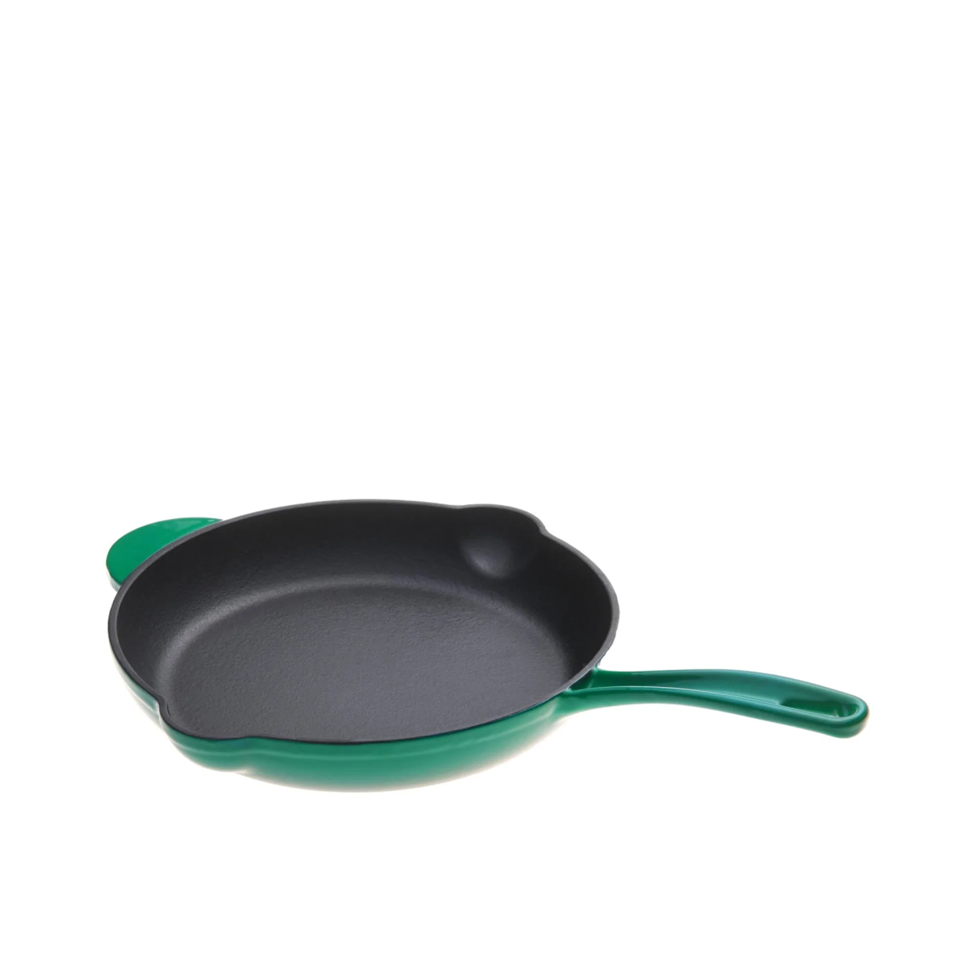 Gourmet Kitchen Cast Iron Fry Pan 26cm Eden Green Image 1