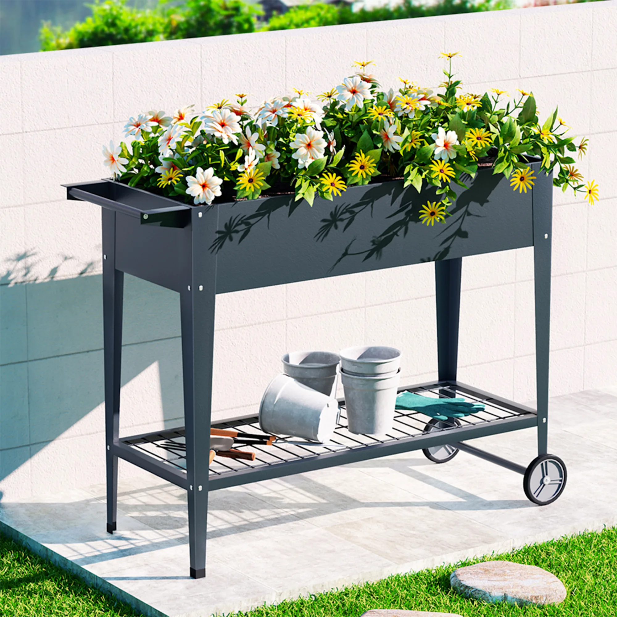 Greenfingers Raised Garden Bed 100x40cm Image 2
