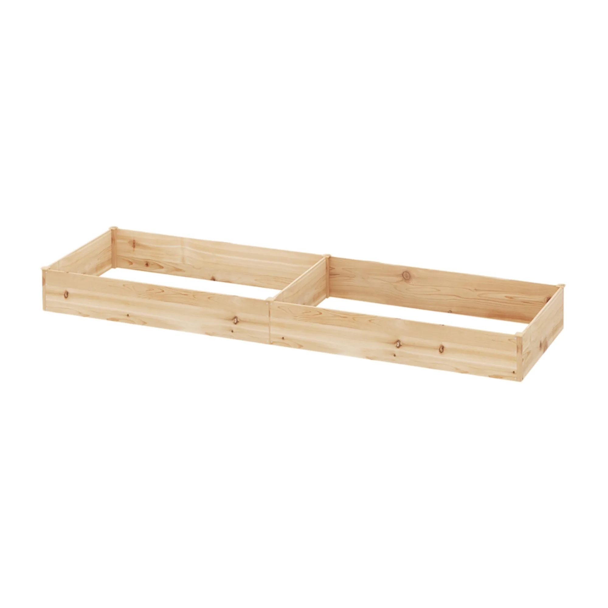 Greenfingers Raised Garden Bed 150x90cm Pine Image 1