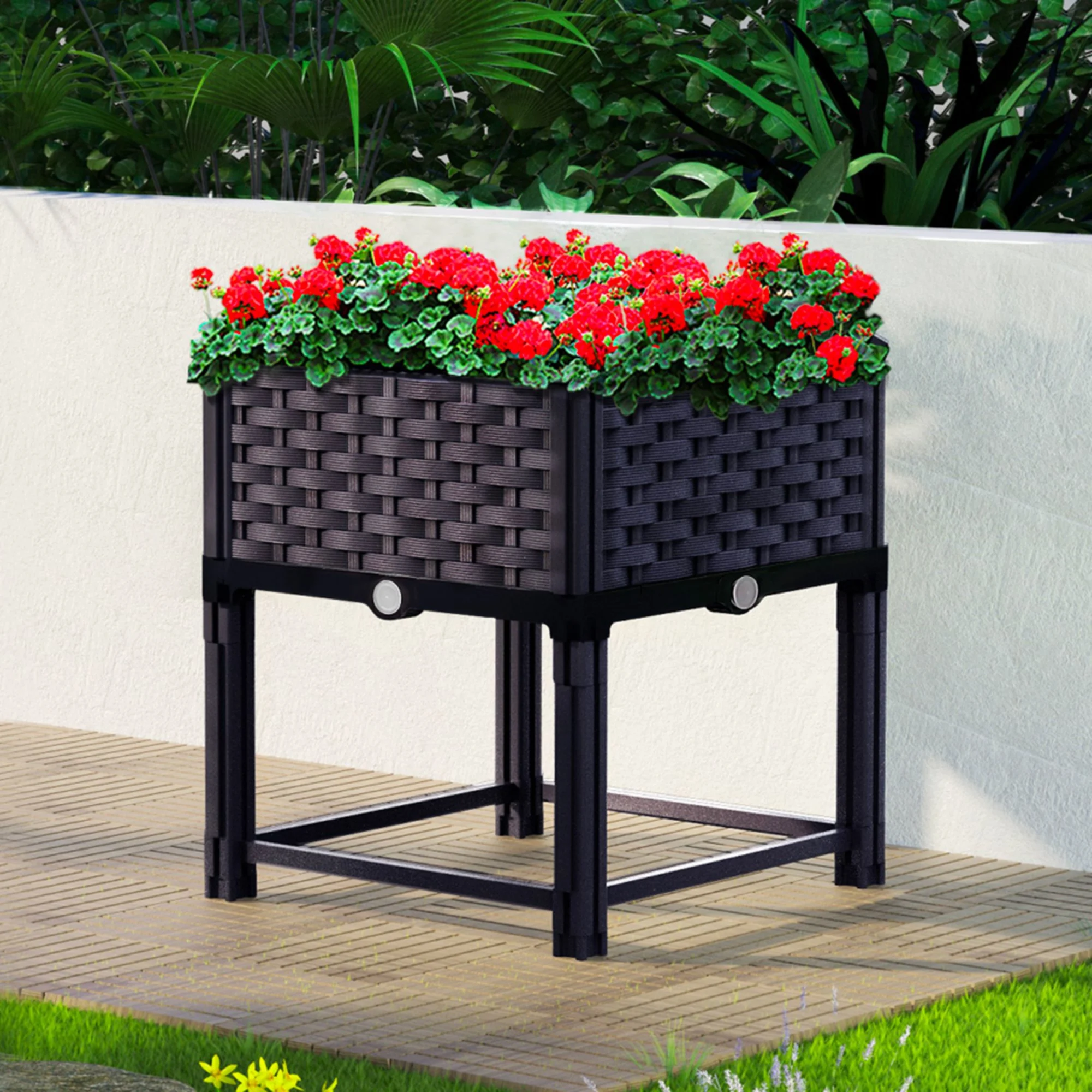 Greenfingers Square Raised Garden Bed 40cm Image 2