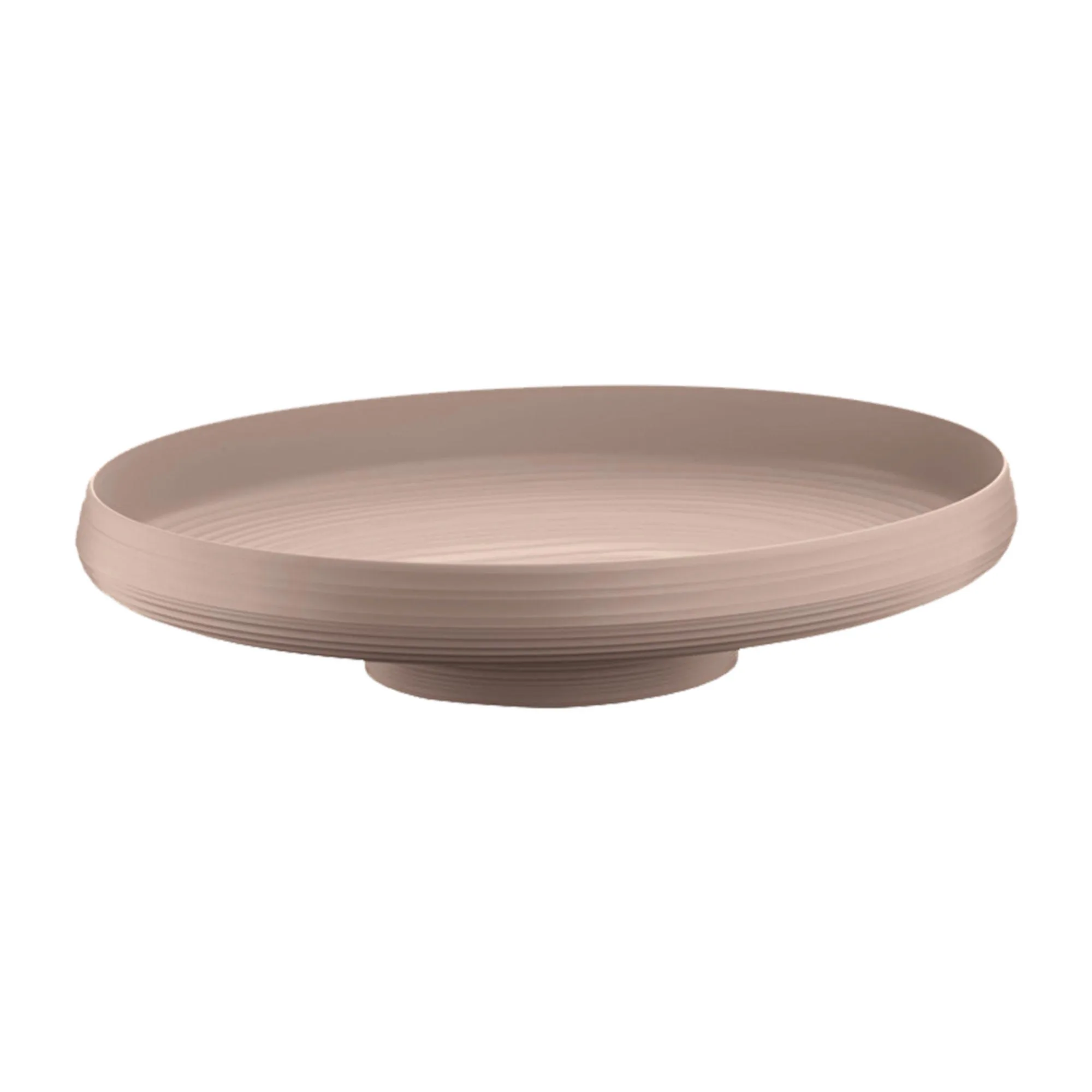 Guzzini Earth Centerpiece Serving Bowl 42cm Taupe Image 1