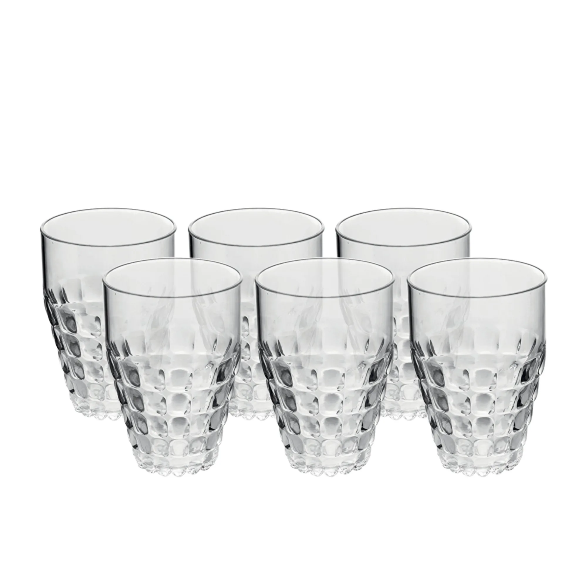 Guzzini Tiffany Tumbler 530ml Set of 6 Clear Image 1