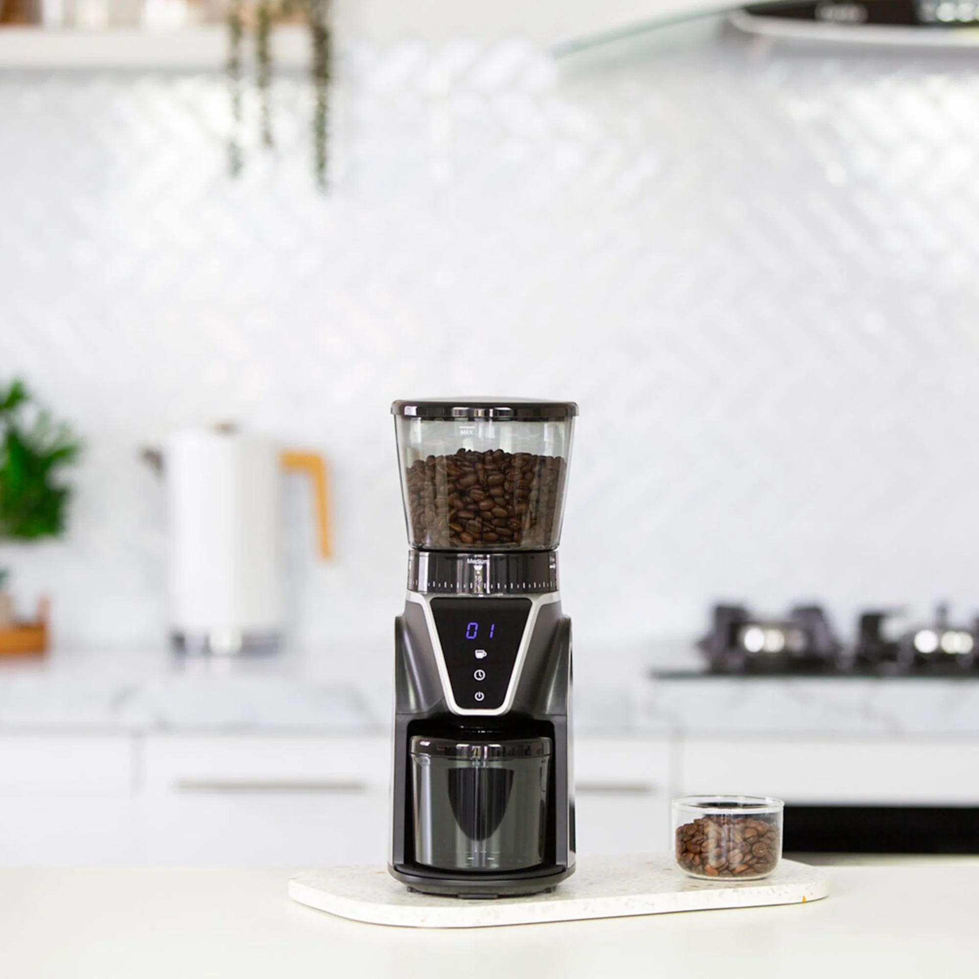 Healthy Choice Electric Burr Coffee Grinder Image 2