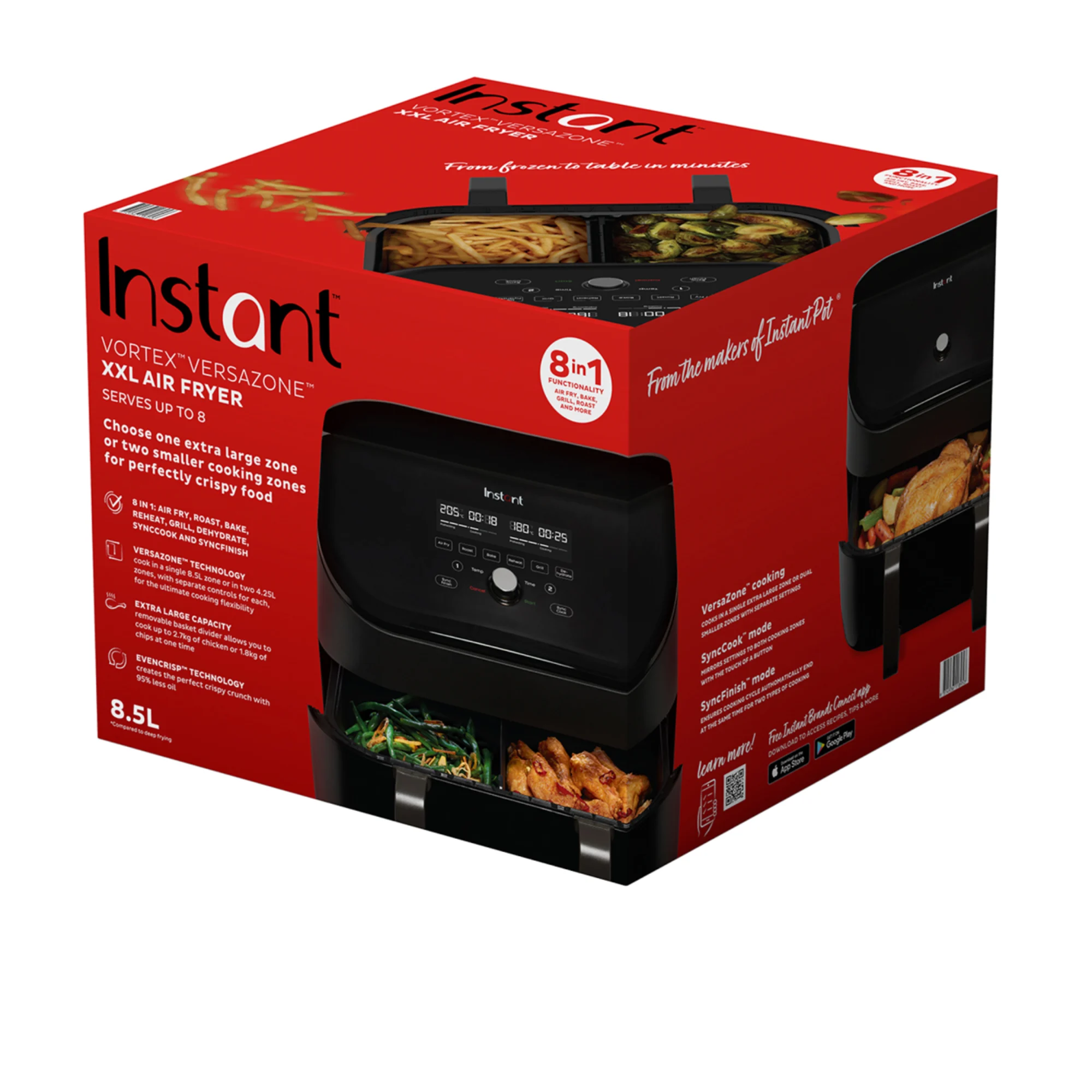 Instant Pot Vortex VersaZone Airfryer 8.5L Image 3