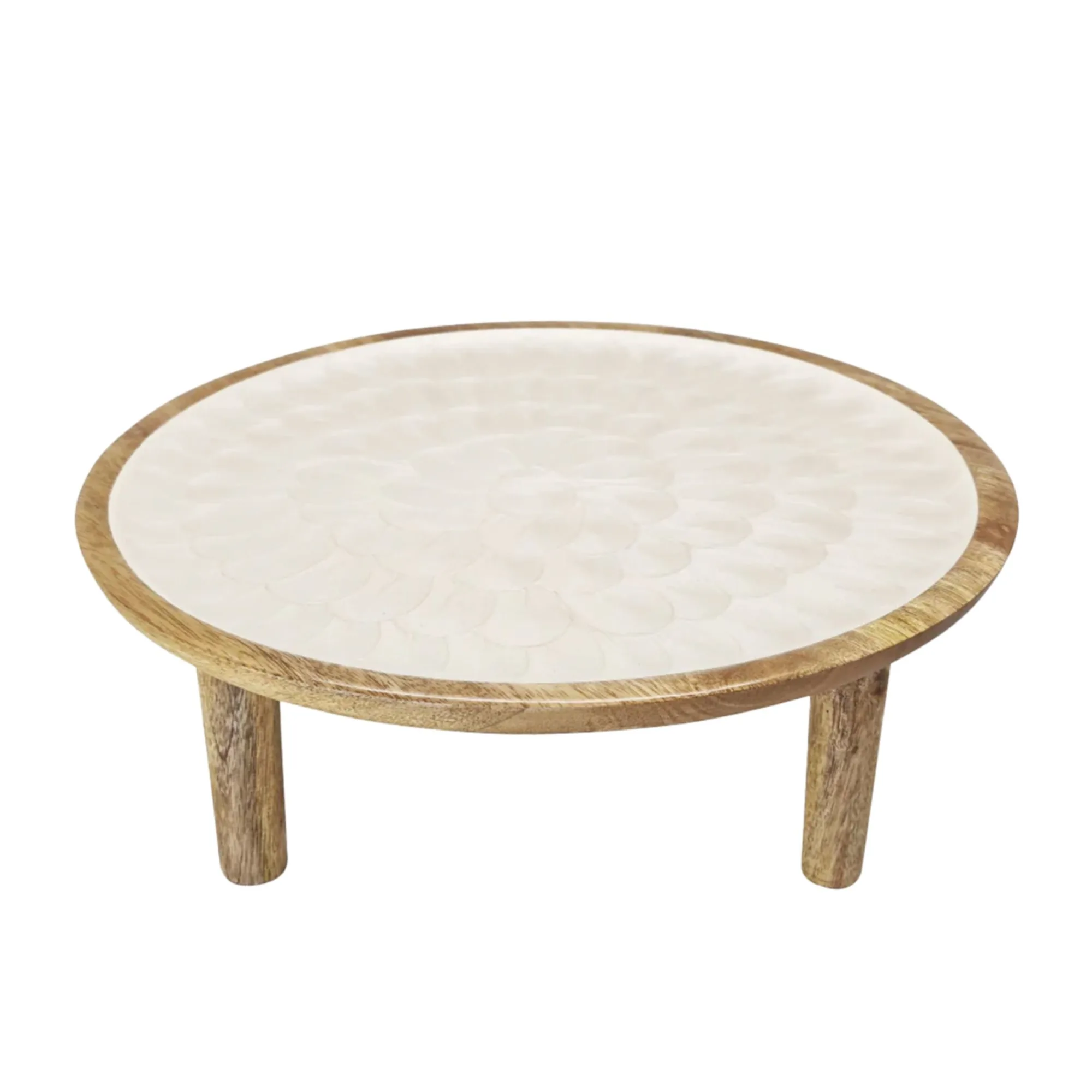 J.Elliot Home Como Footed Serving Plate 29cm Image 1