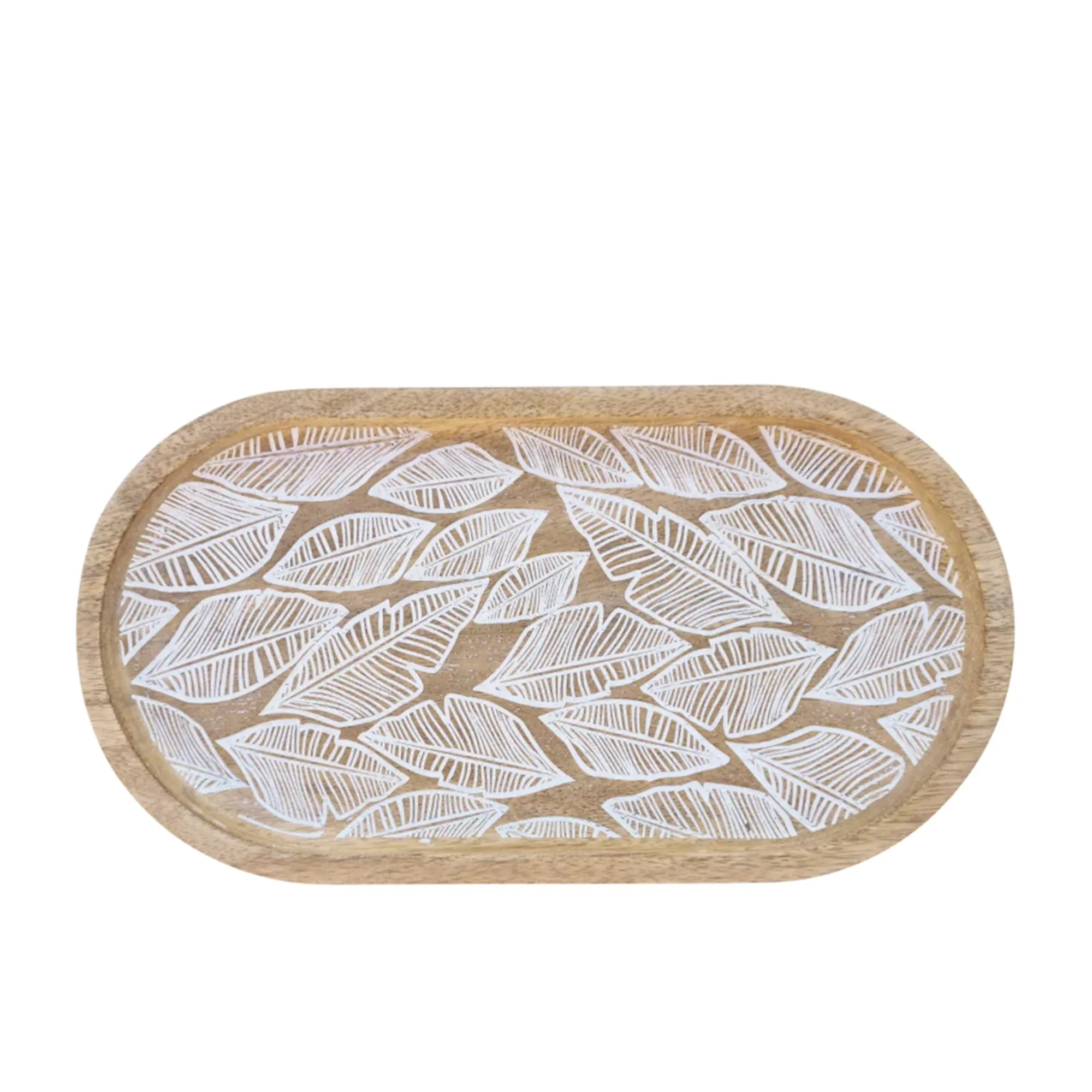J Elliot Home Maya Oval Serving Tray 30cm Image 3