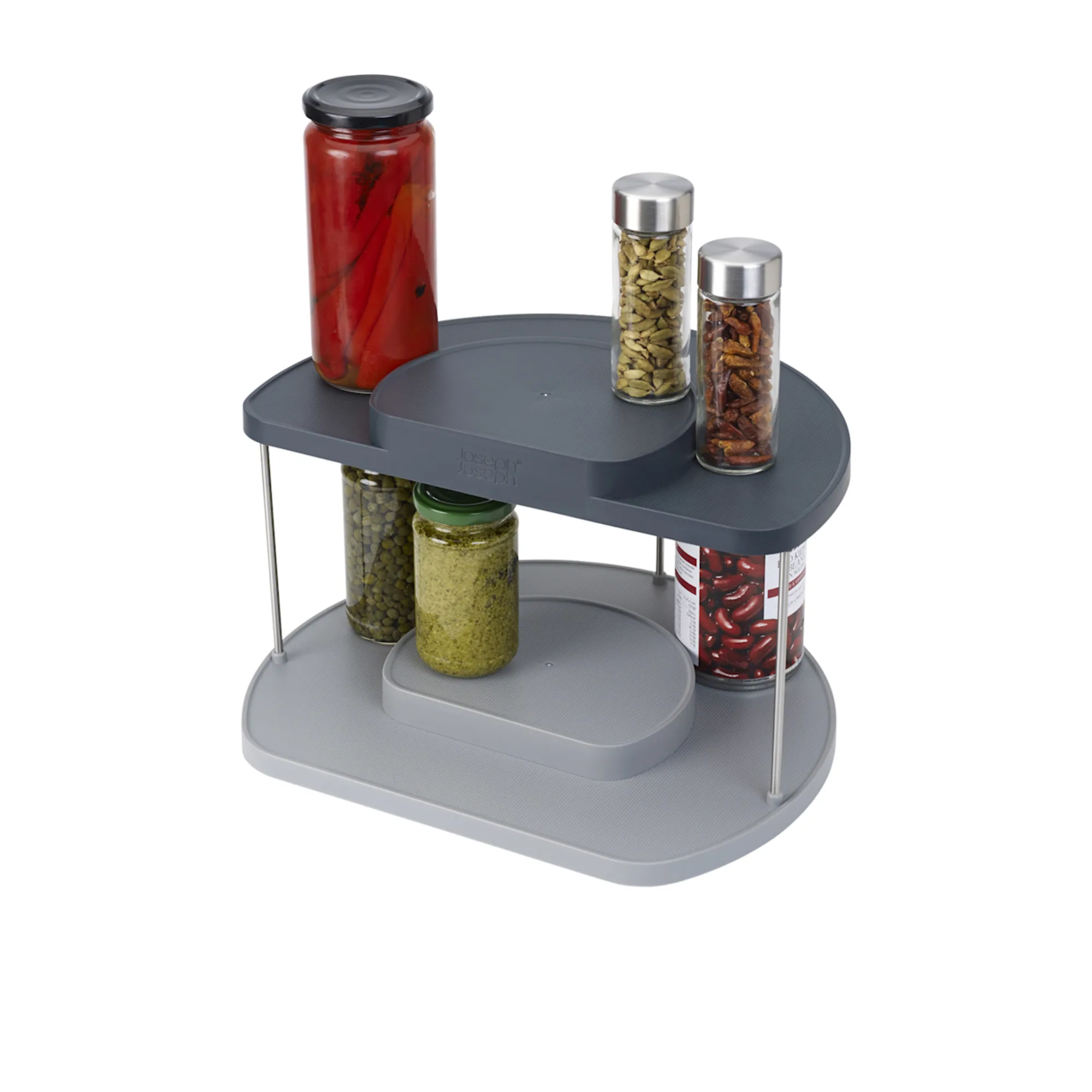 Joseph Joseph CupboardStore 2 Tier Rotating Organiser Image 2